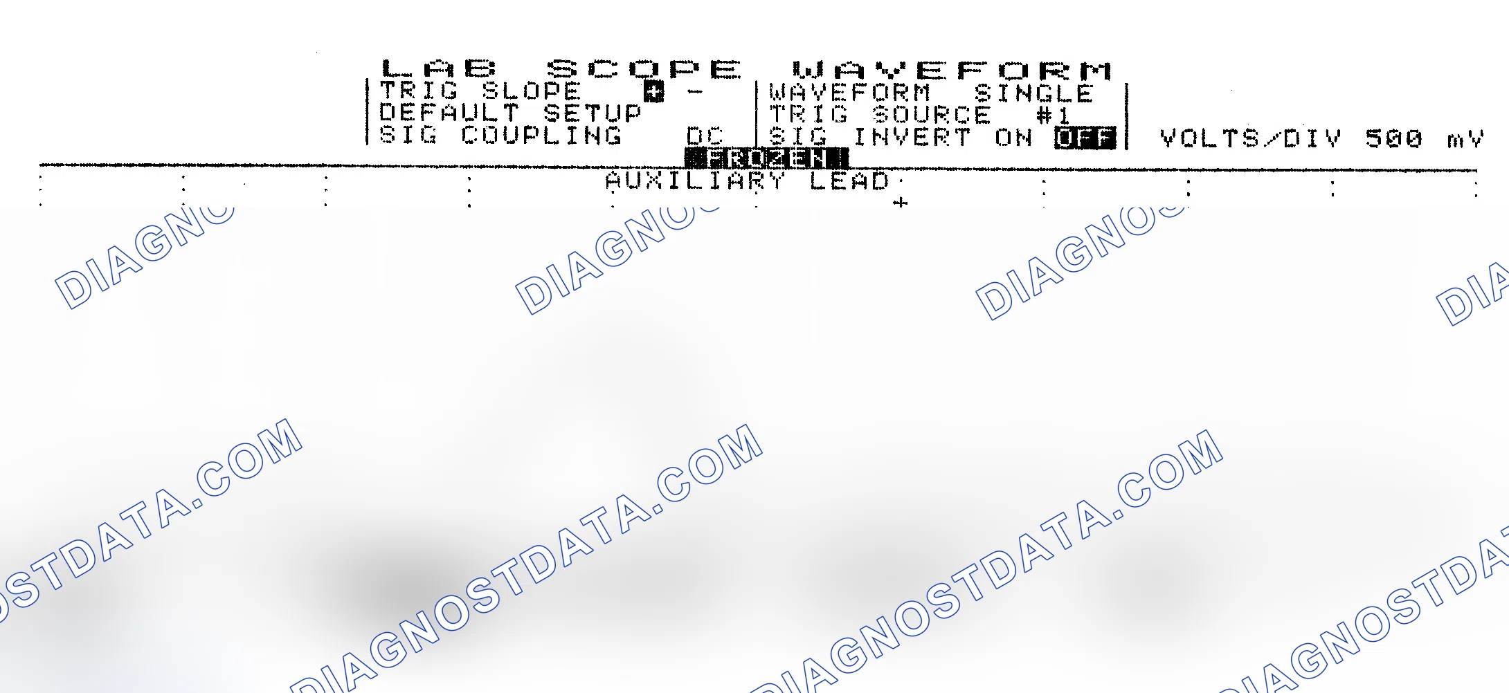 Scheme 10: Single Injector w/Excessive Current Flow - Current Pattern