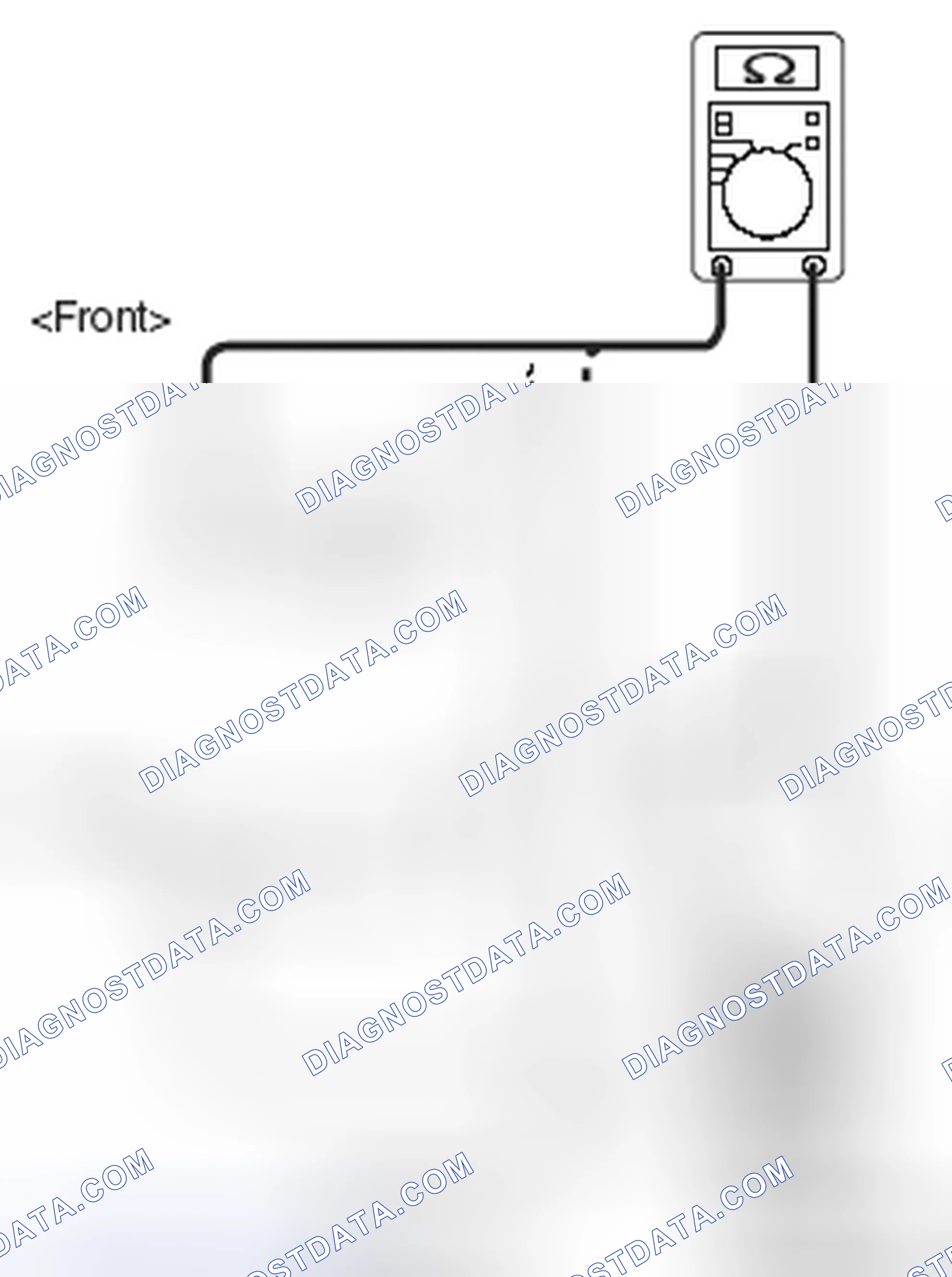 Scheme 61: WHEEL SPEED SENSOR INSULATION CHECK