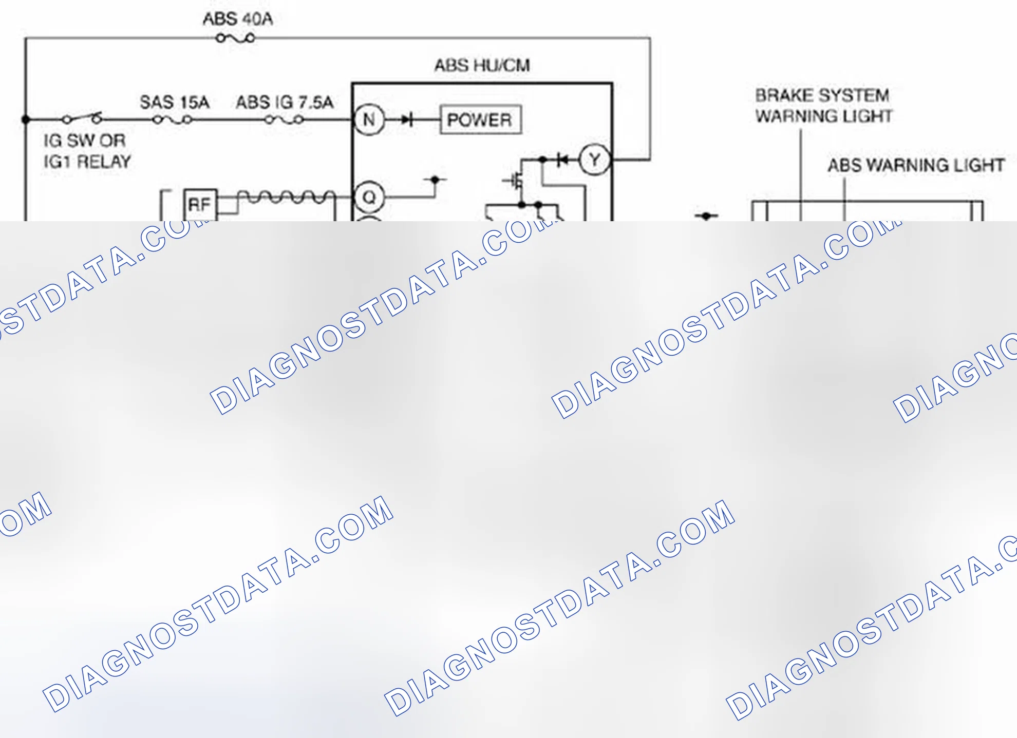 Scheme 54: ABS Wiring Diagram