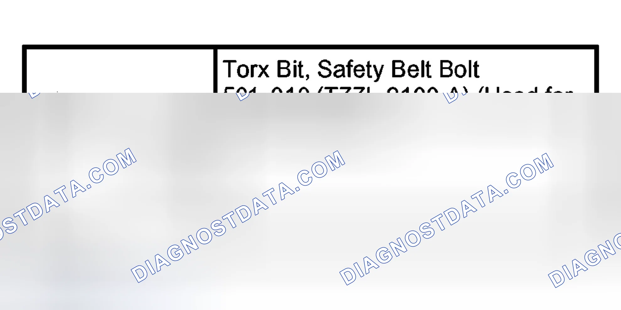 Scheme 55: Safety Belt Buckle - Detachable Anchor