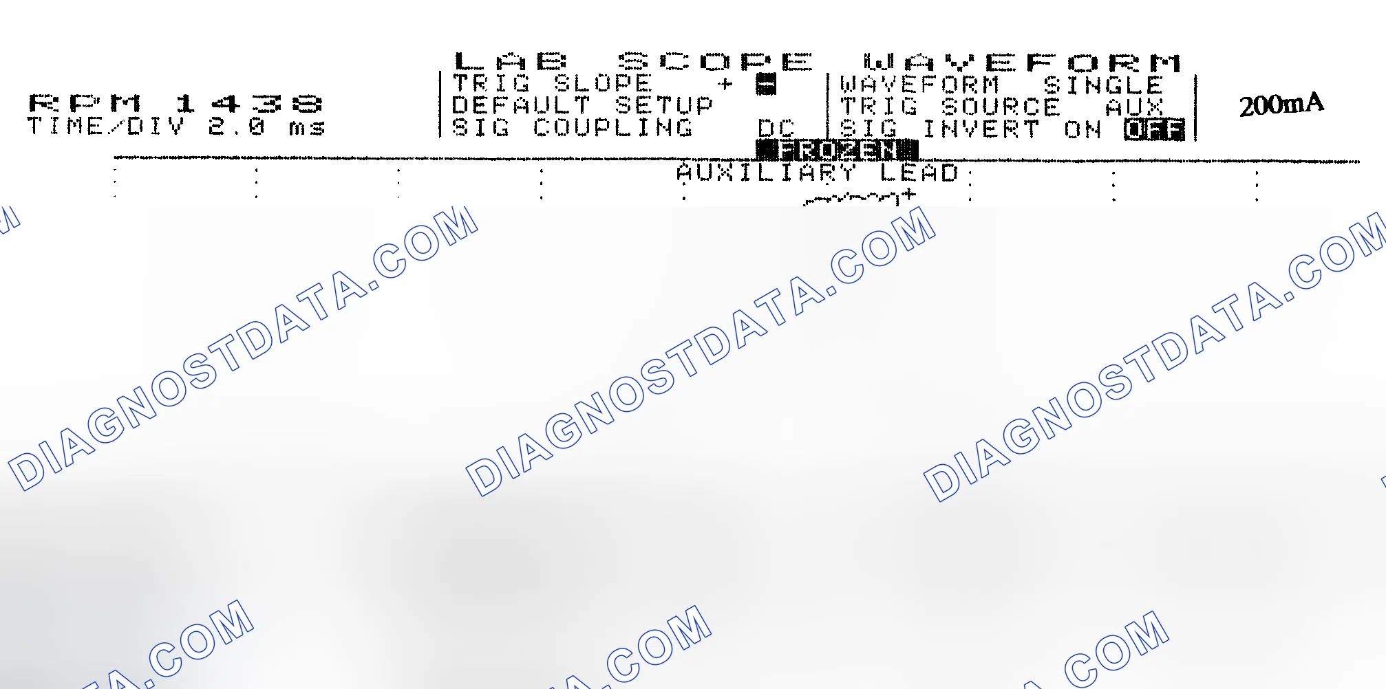 Scheme 15: Single Injector w/Normal Current Flow - Current Pattern