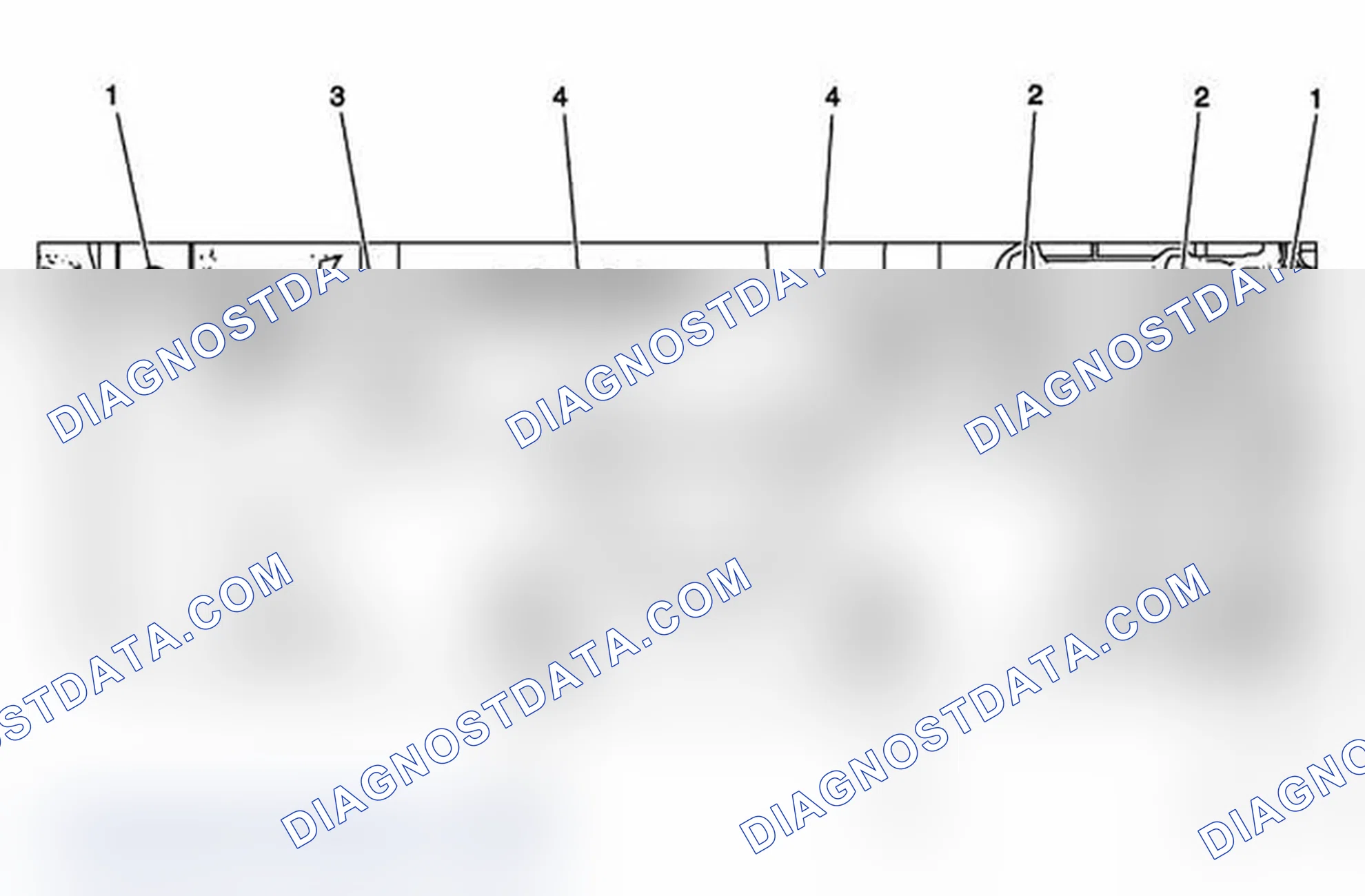 Scheme 145: Right Cylinder Head Exhaust Face (LF1)