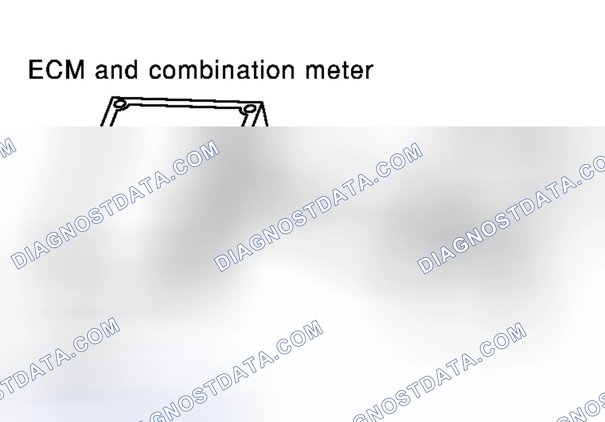 Scheme 80: ECM/COMBINATION METER INTERNAL CIRCUIT INSPECTION