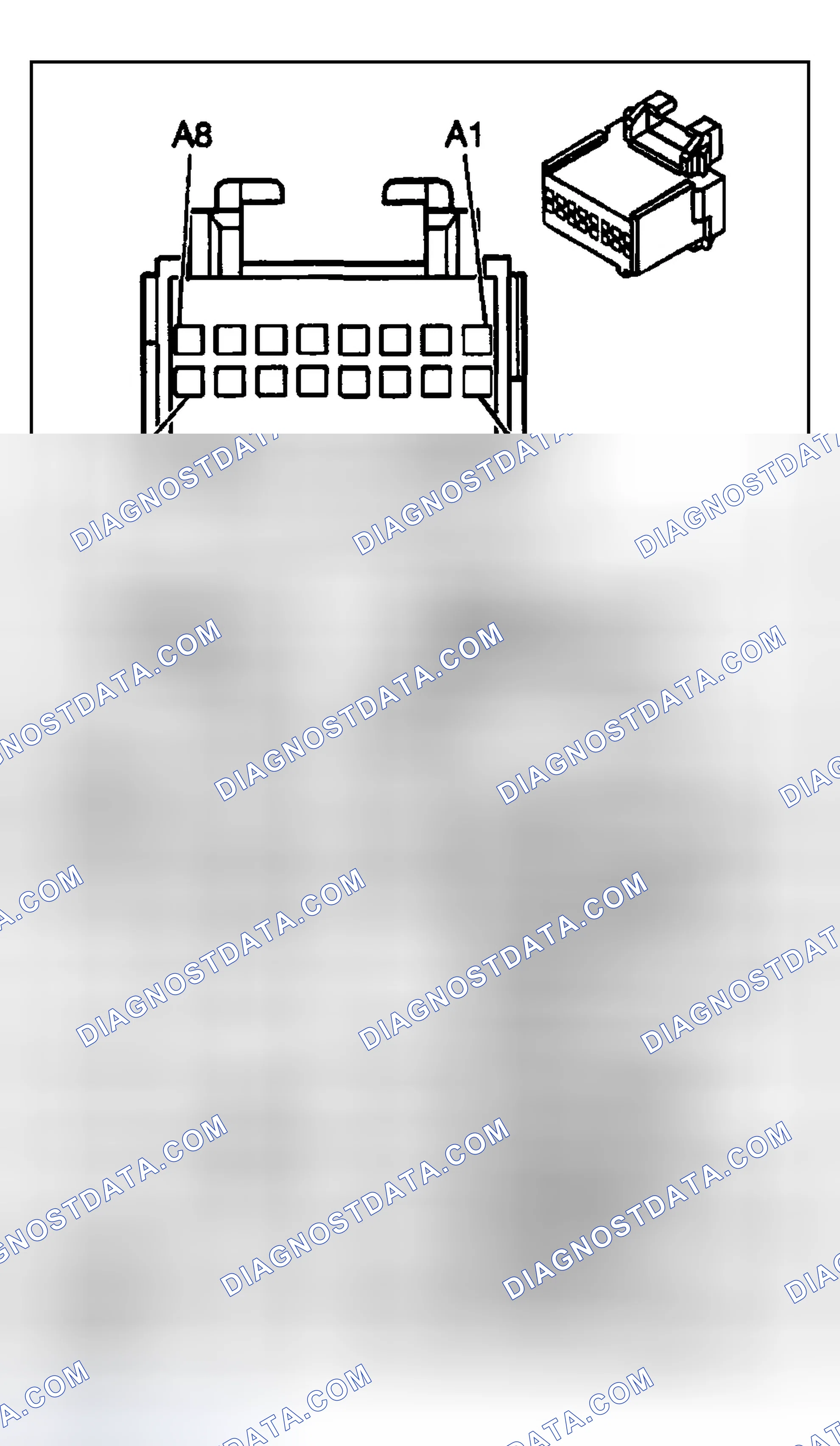 Scheme 28: Body Control System Connector End Views