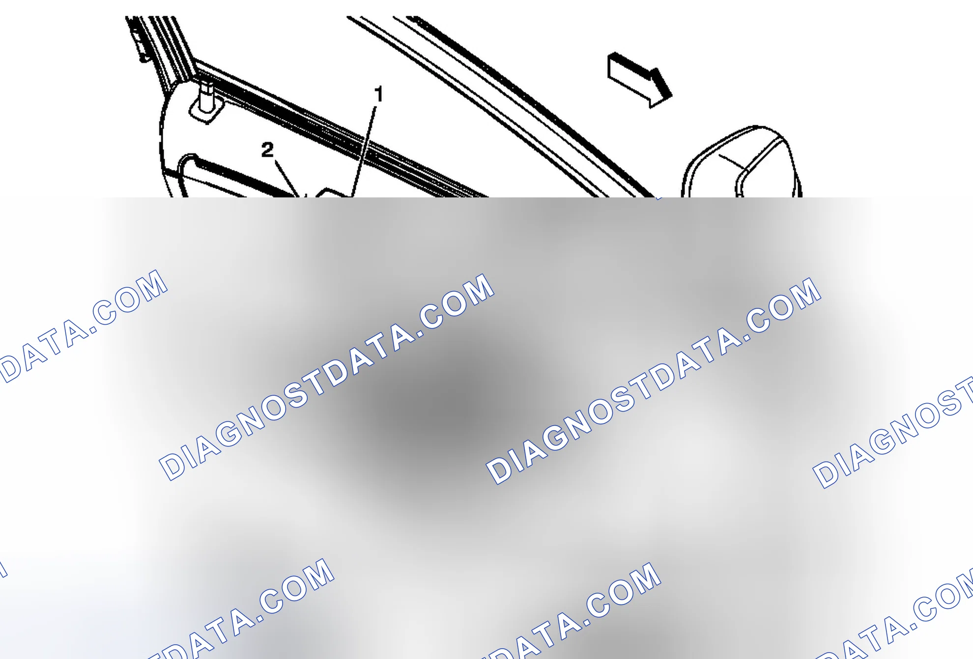 Scheme 44: Front Door Switch Bezel Replacement (Driver Side)