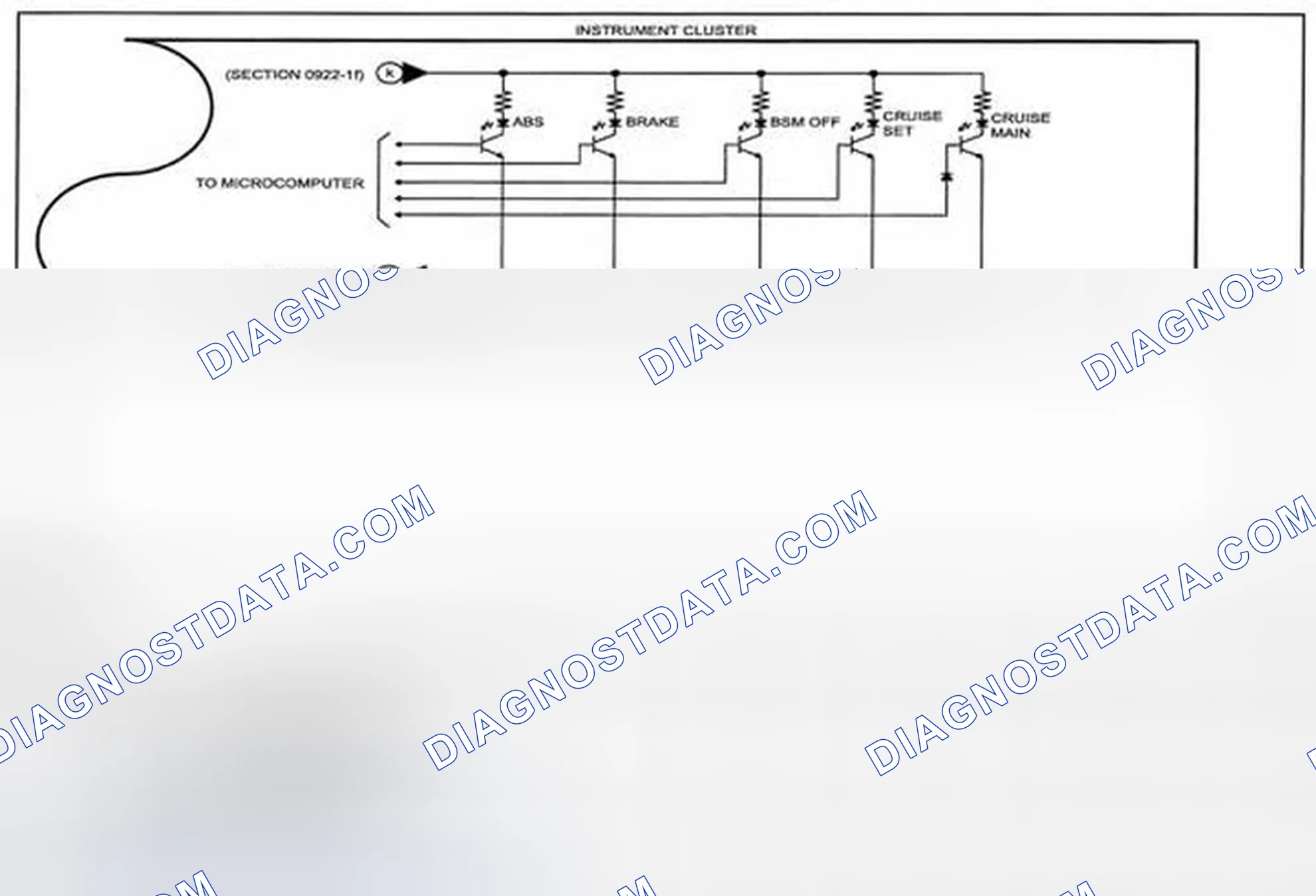 Scheme 348: Instrument Cluster System Wiring Diagram - 0922-1h (1 Of 2)