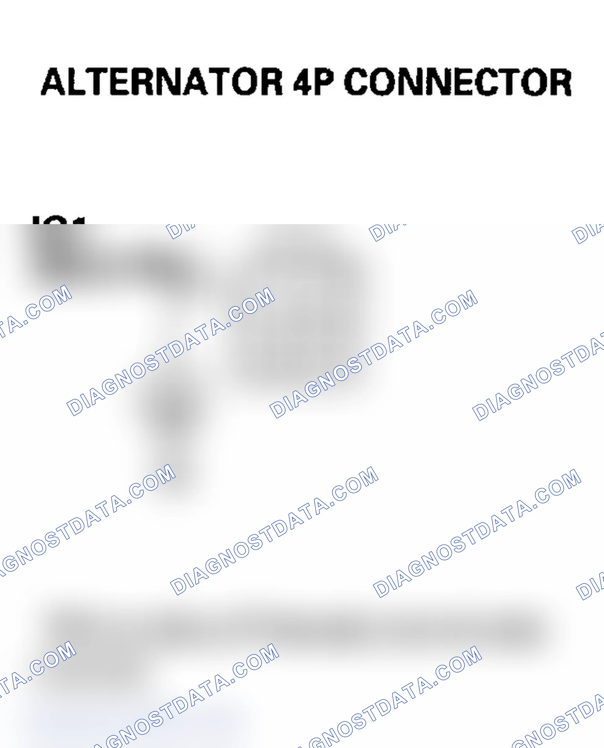 Scheme 197: DTC P16BC: Alternator FR Terminal Circuit/IGP Circuit Low Voltage (2006 Model)