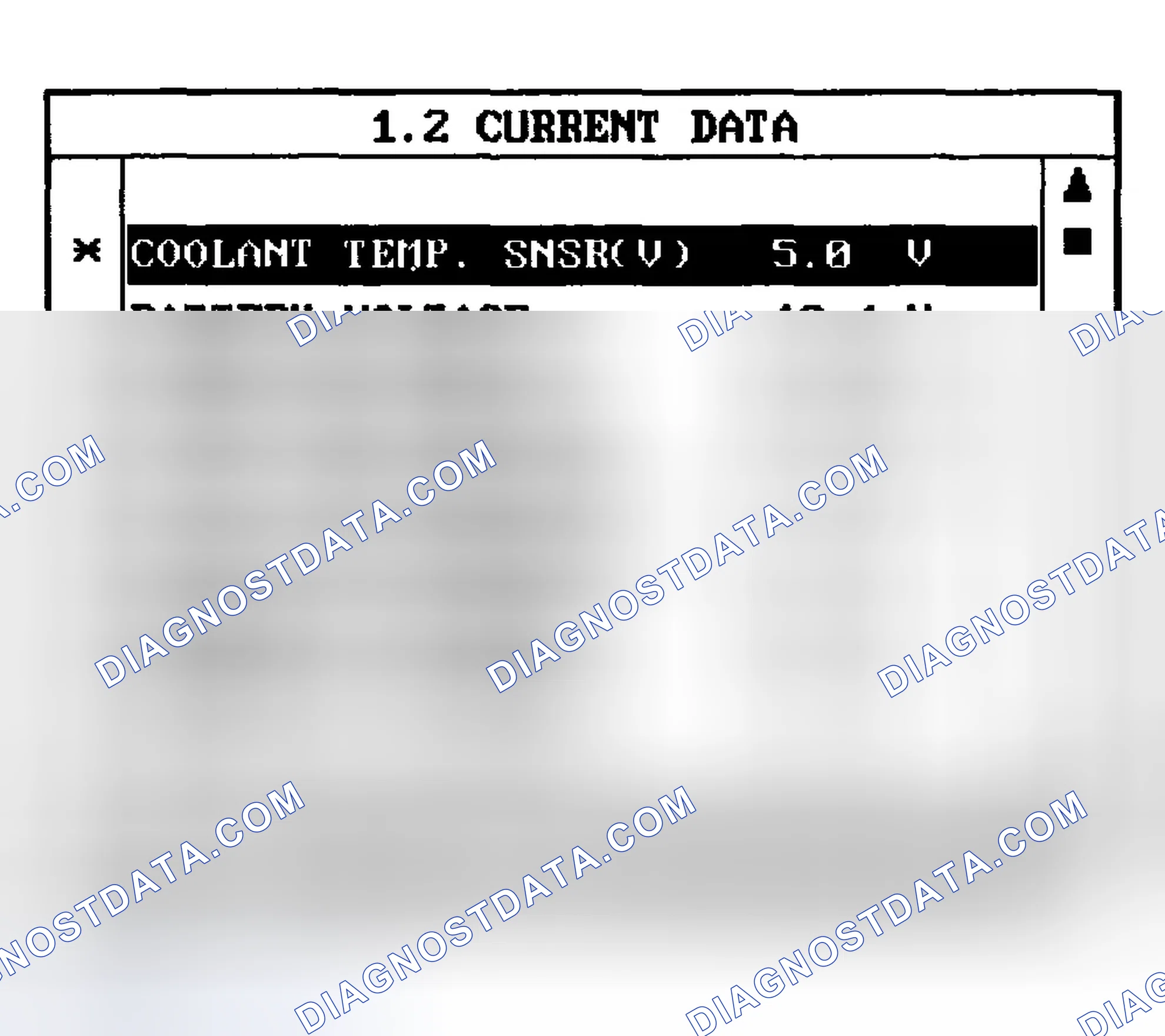 Scheme 159: MONITOR SCANTOOL DATA
