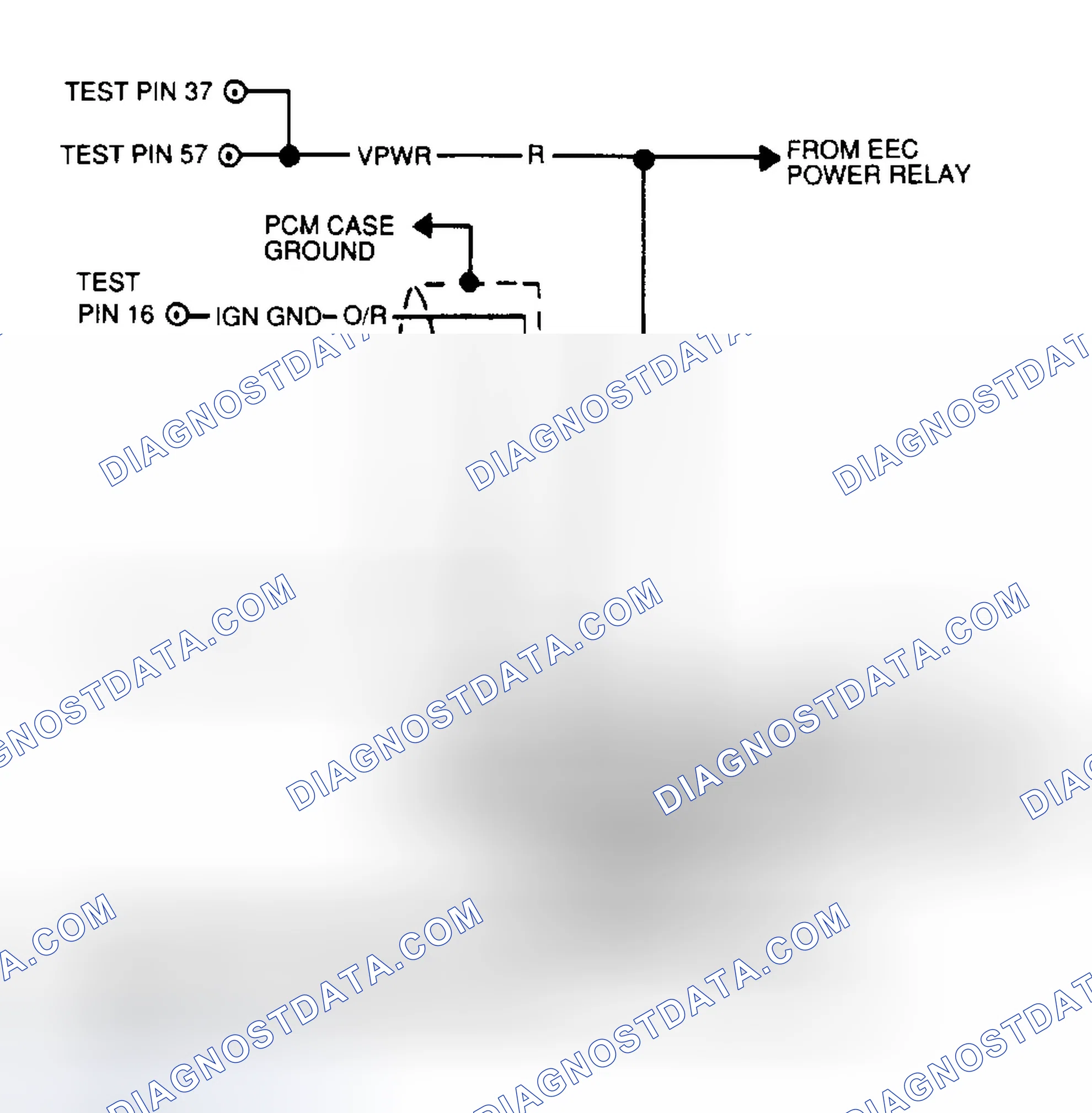 Scheme 113: IDM Circuit Schematic (4.6L)