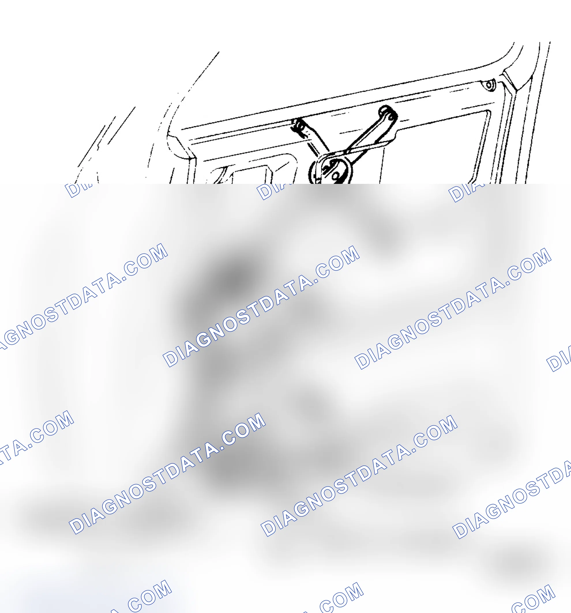 Scheme 2: General Motors Power Window Regulator, Motor and Connector
