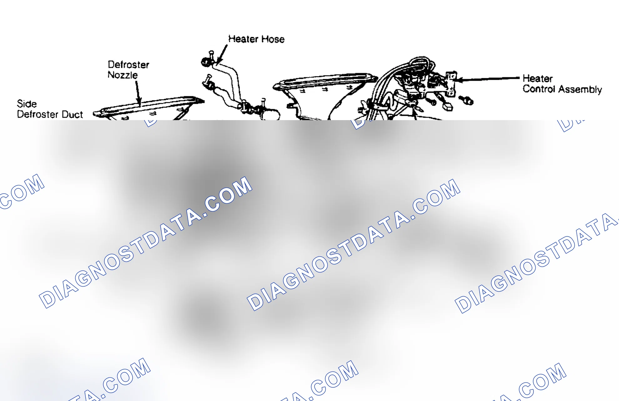 Fig. 1: Exploded View of Heater System (Colt)