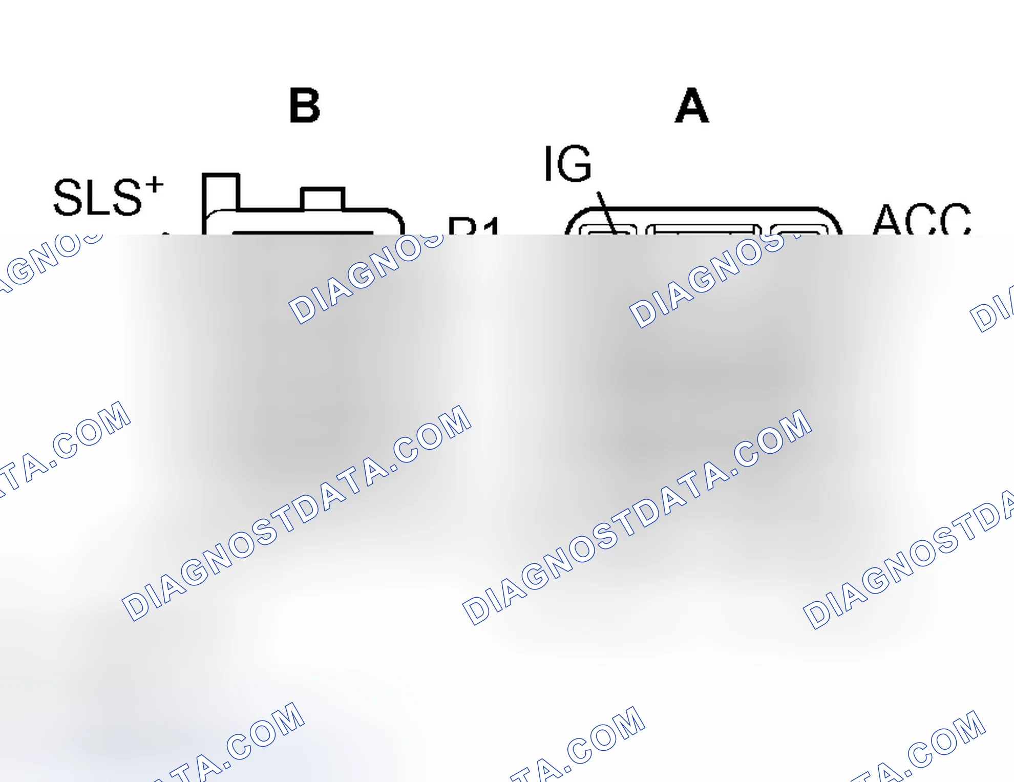 Scheme 8: Identifying Shift Lock Control Switch Connector Terminals