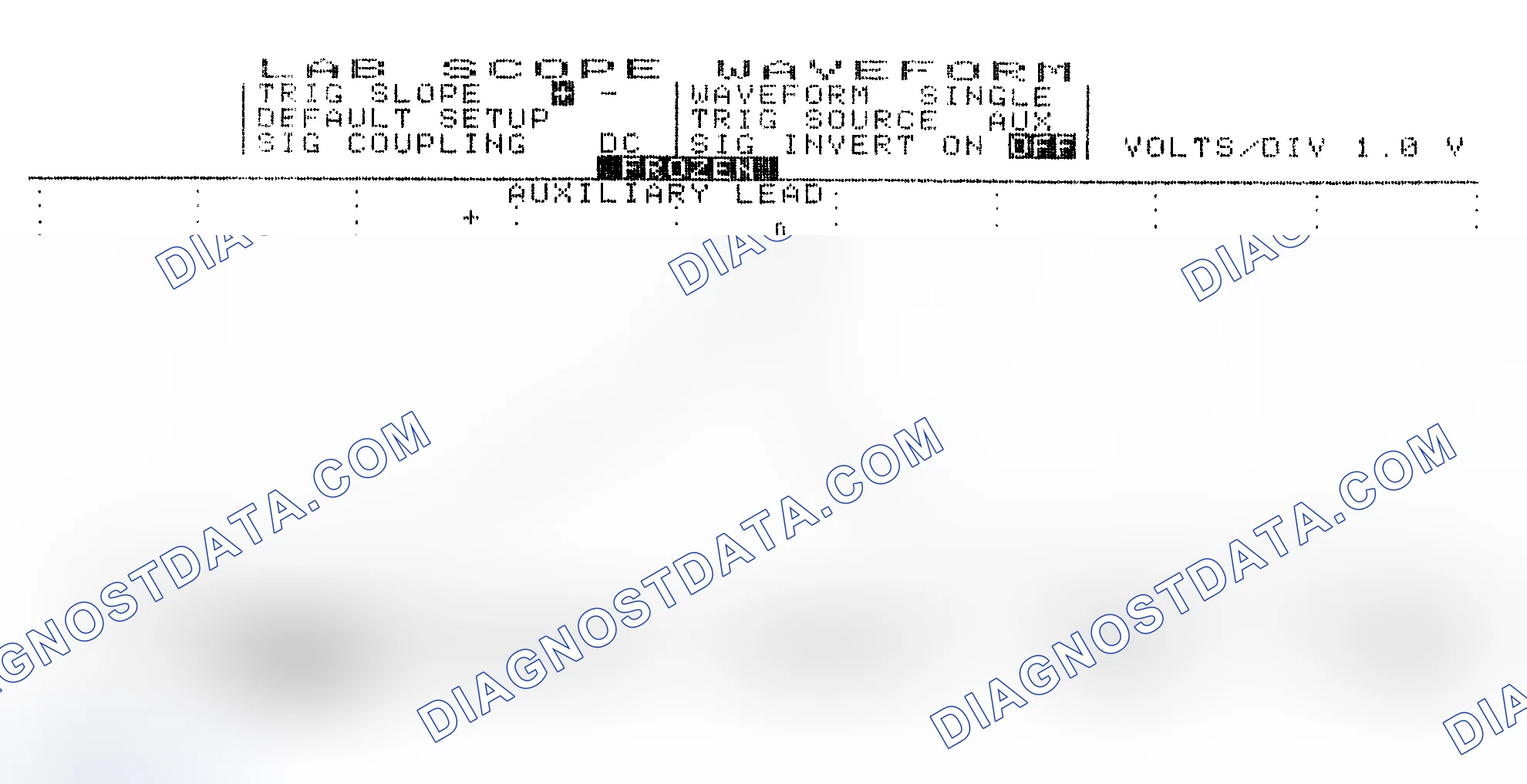 Scheme 19: Single Injector w/Excessive Current Flow - Current Pattern