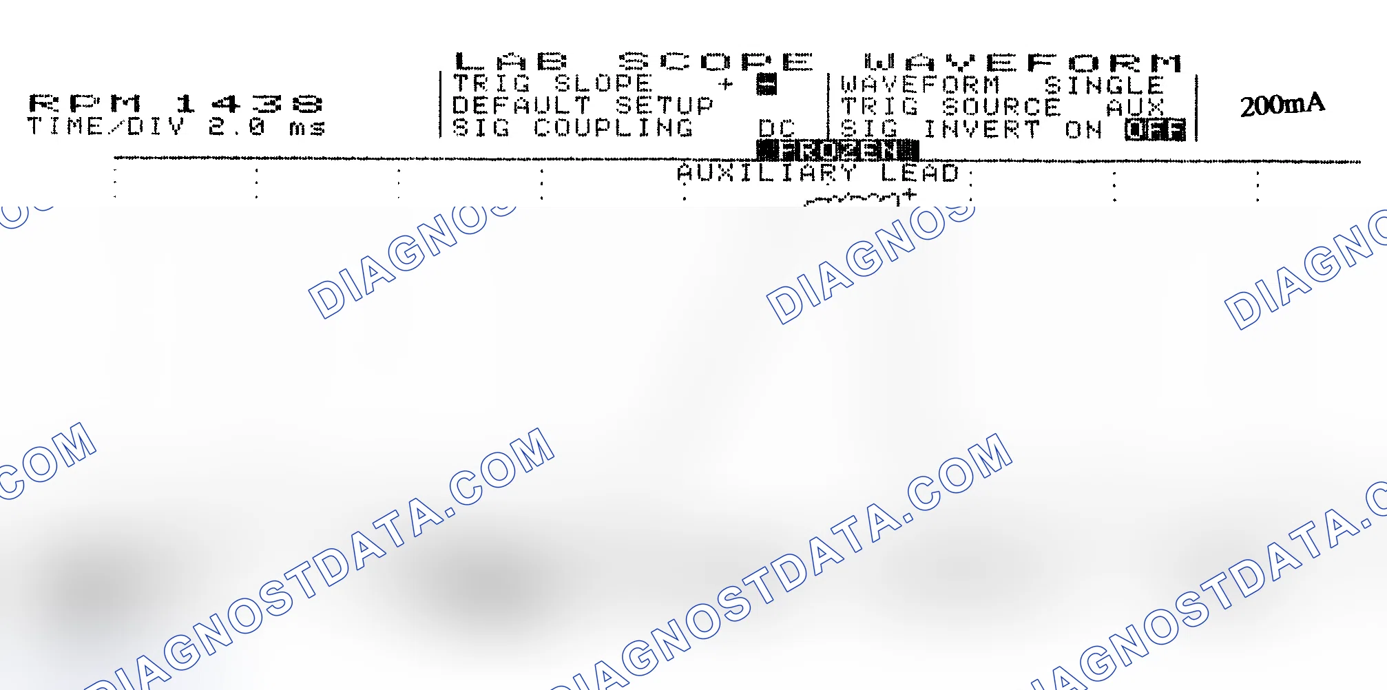 Scheme 15: Single Injector w/Normal Current Flow - Current Pattern