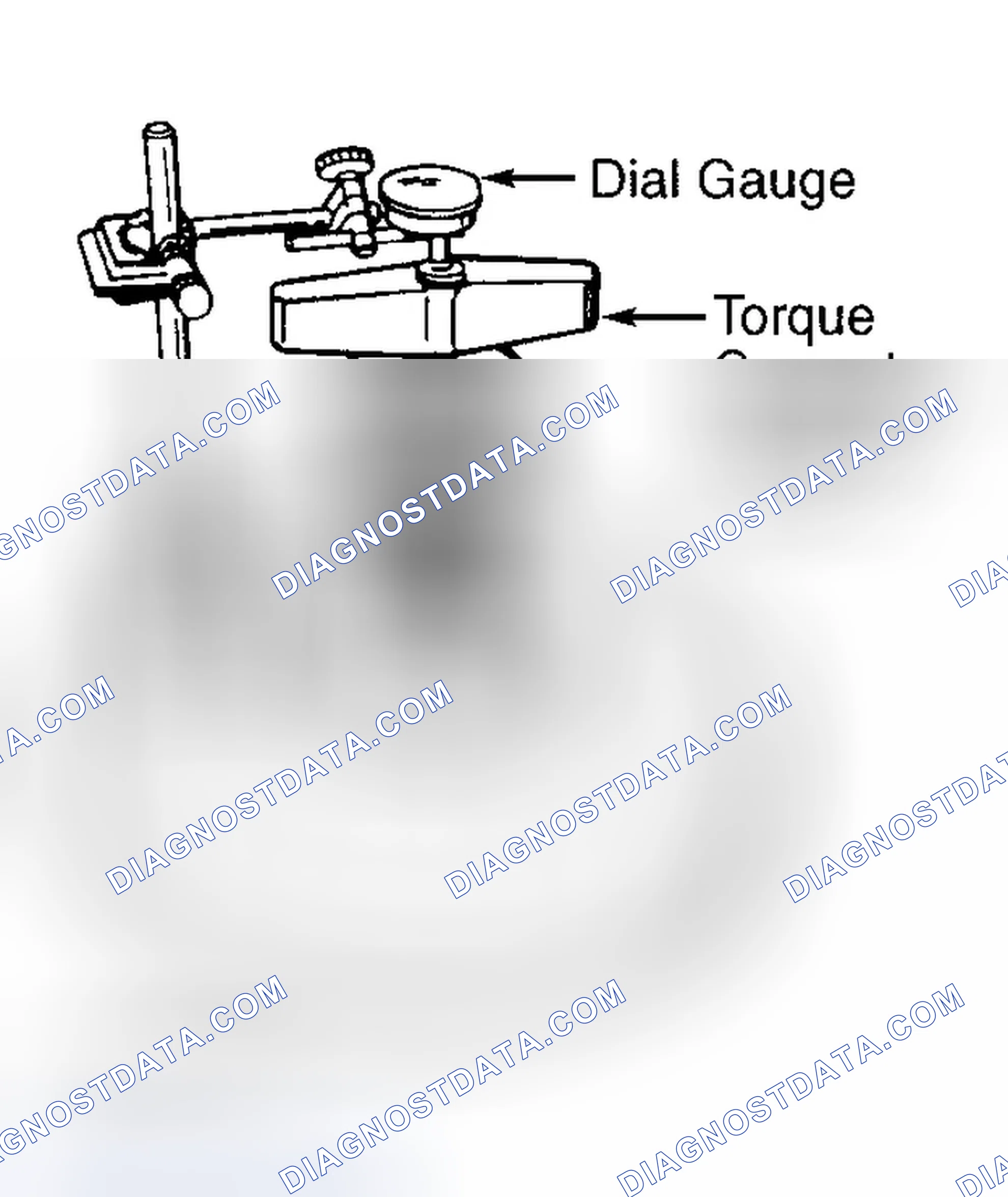 Scheme 54: TORQUE CONVERTER END PLAY CHECK