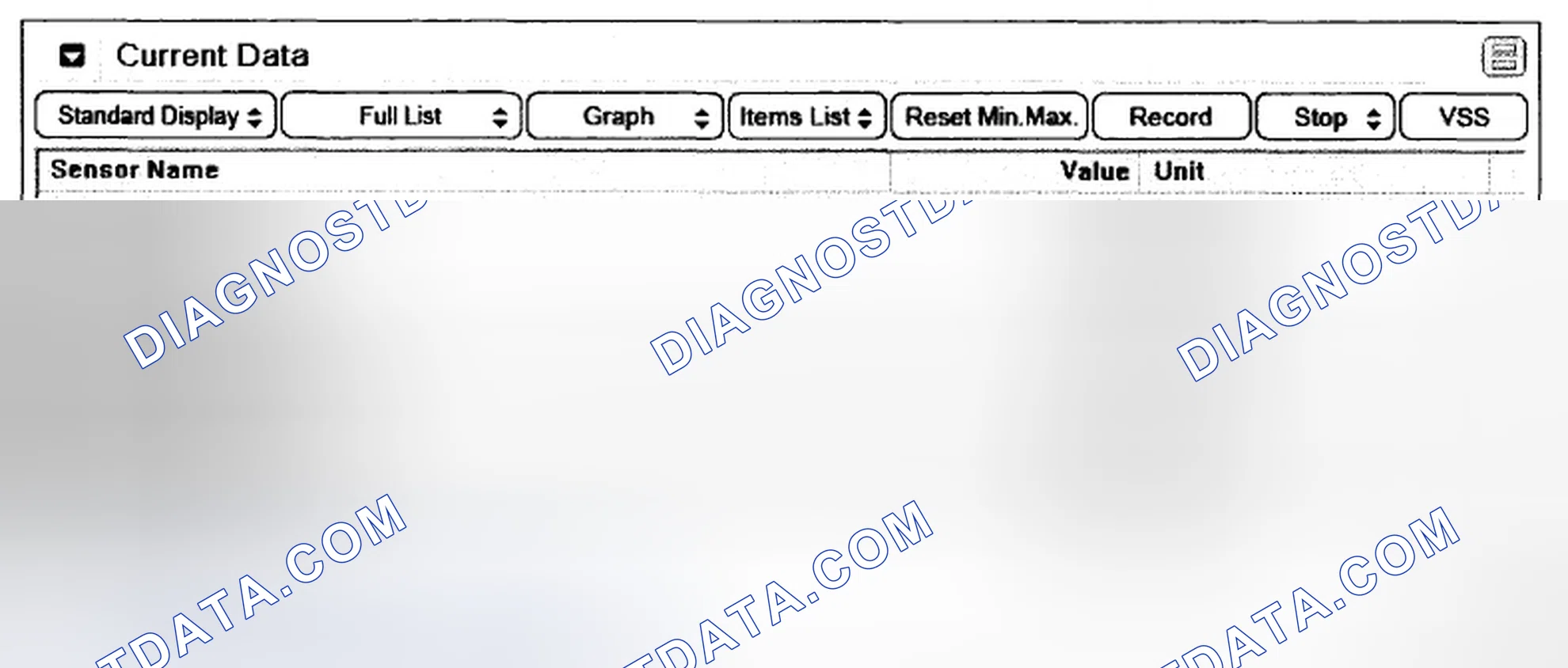 Scheme 11: Monitor Scantool Data