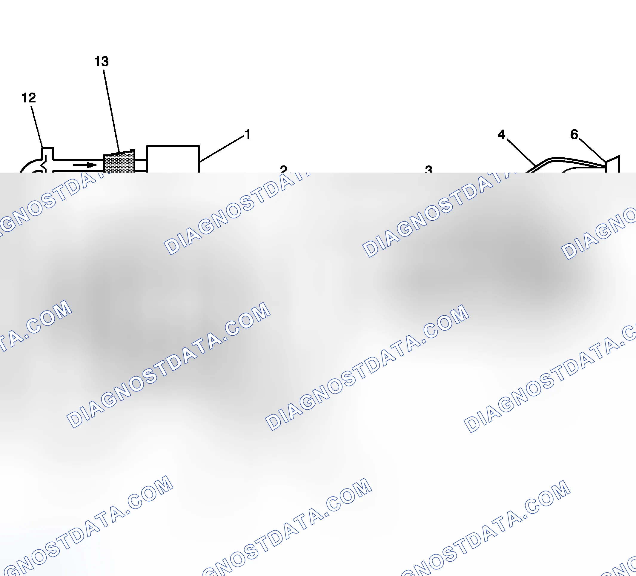 Scheme 131: Typical Evaporative Emission (EVAP) System Hose Routing Diagram