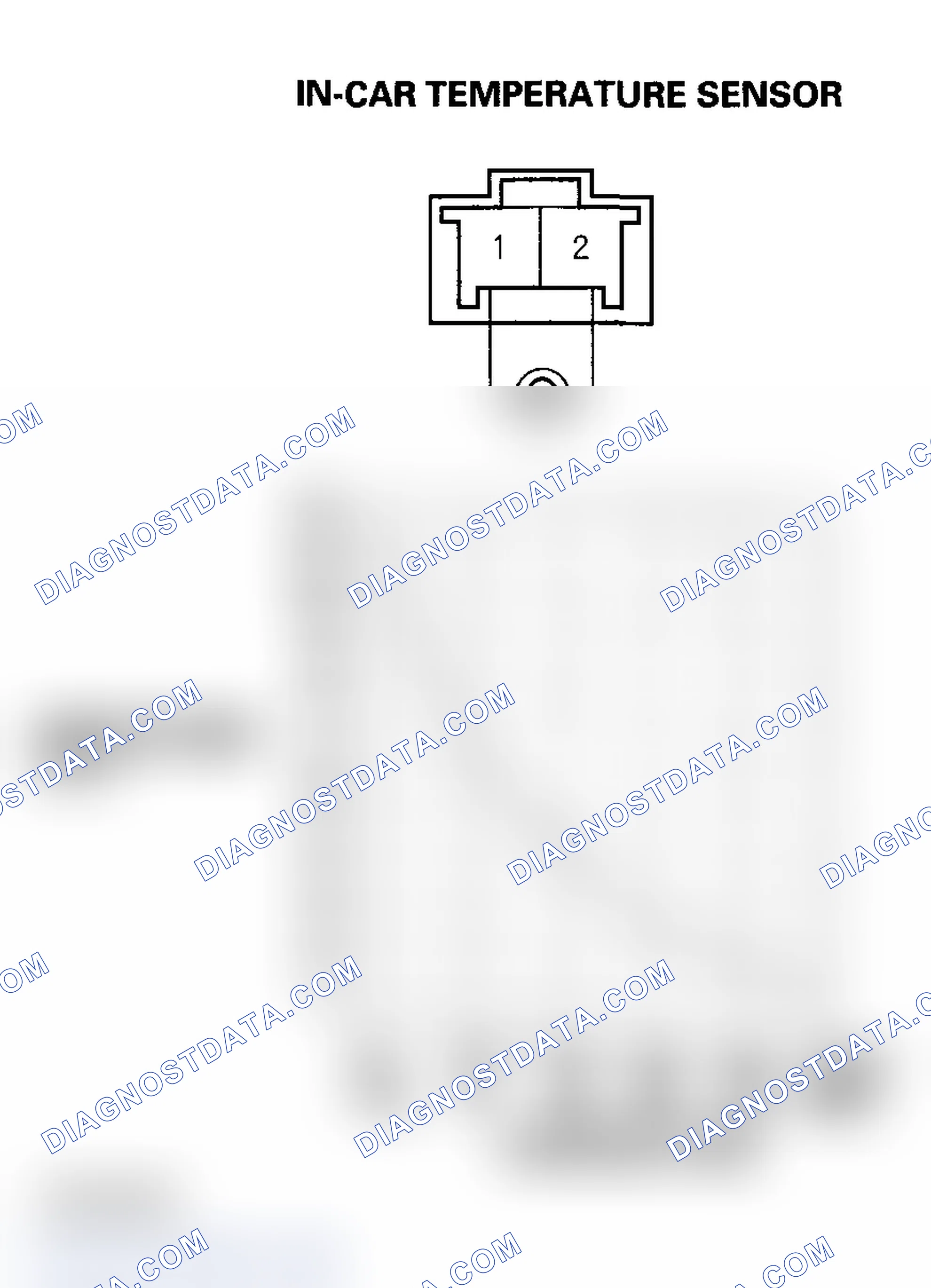 Scheme 13: DTC 1: An Open in the In-car Temperature Sensor Circuit