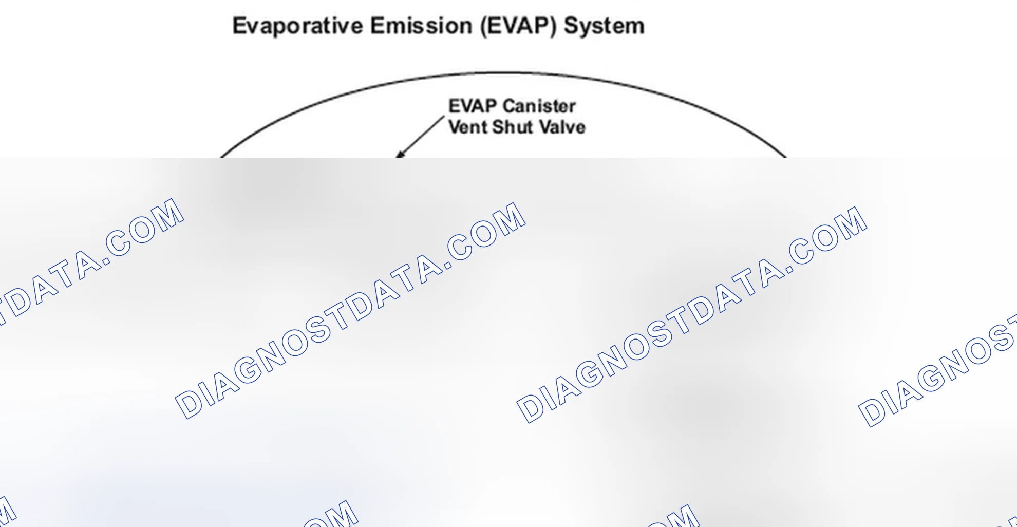 Scheme 199: Evaporative Emission (EVAP) System Large Leak Detected - Diagram