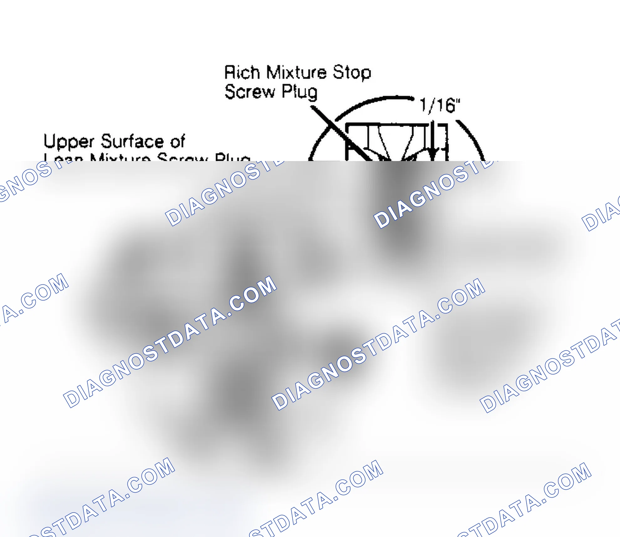 Scheme 24: Installing Mixture Stop Screw Plugs