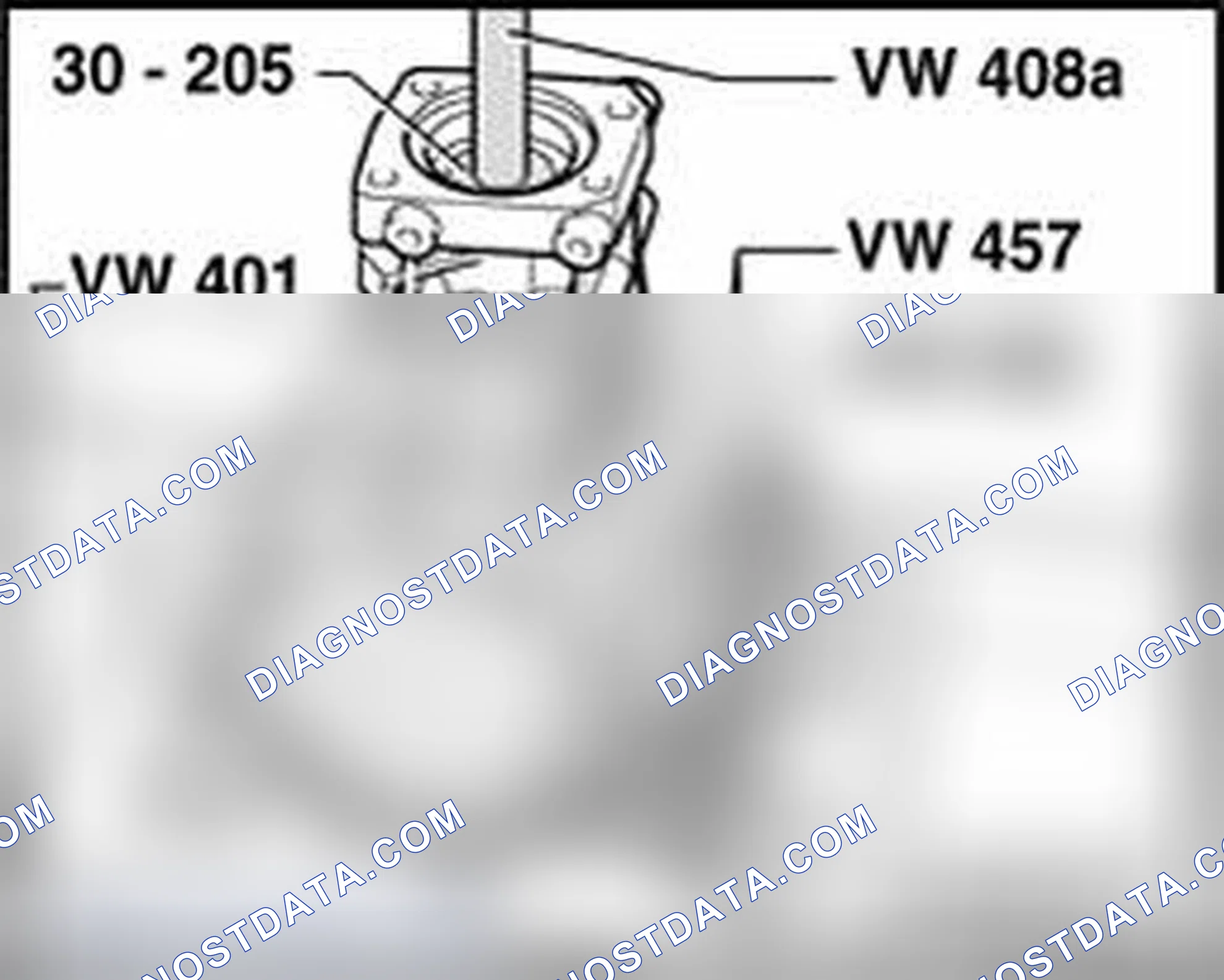 Scheme 1280: Pressing in small taper roller bearing outer race