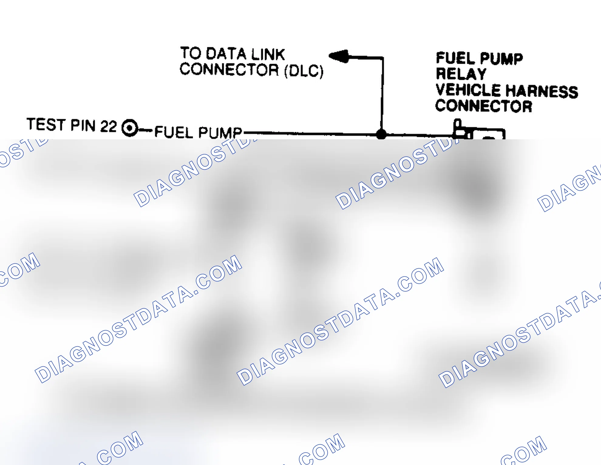 Scheme 56: Fuel Pump Monitor Circuit Diagram (Cougar & Thunderbird)