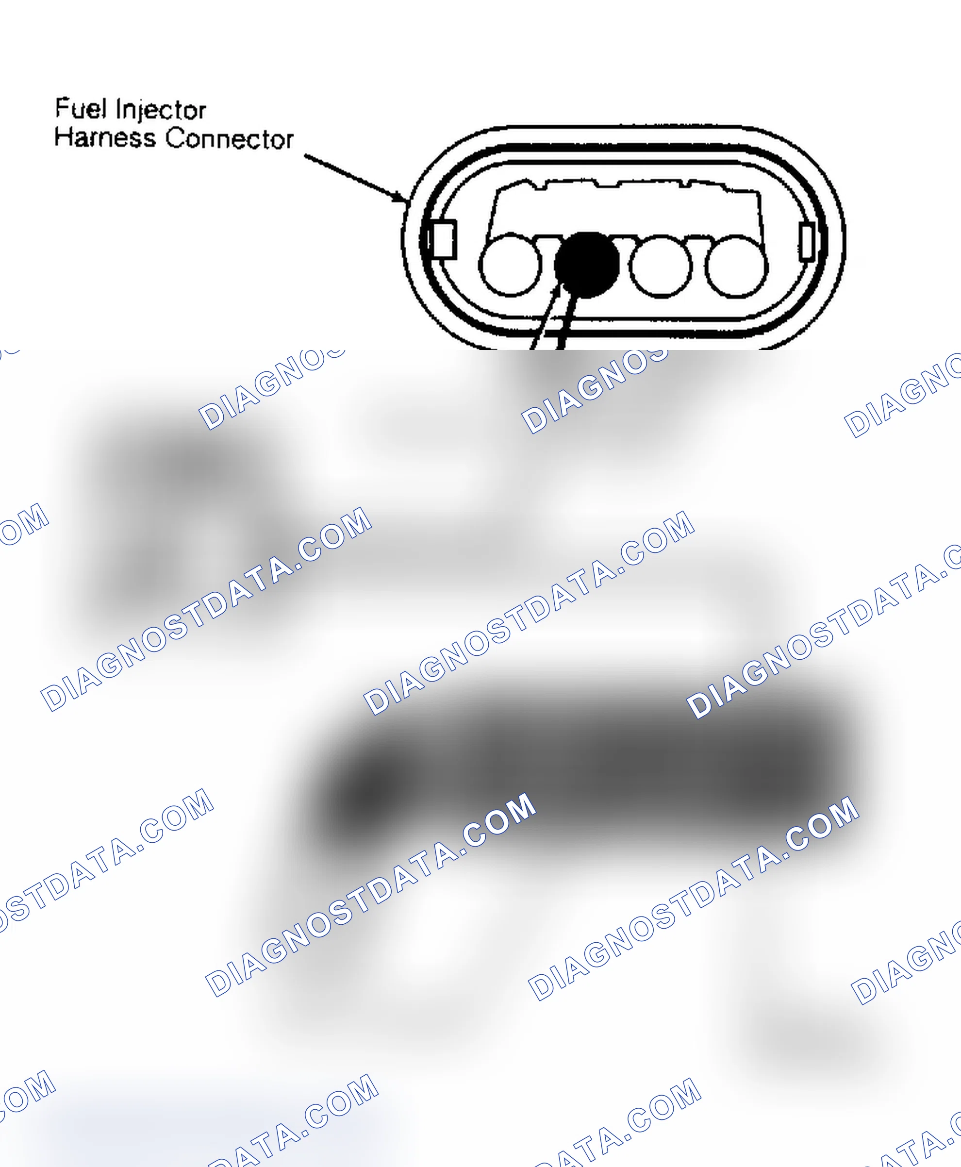 Scheme 220: NS7 (7 of 7) - Connecting Ohmmeter Between 14-Pin Connector & Injector Harness Connector