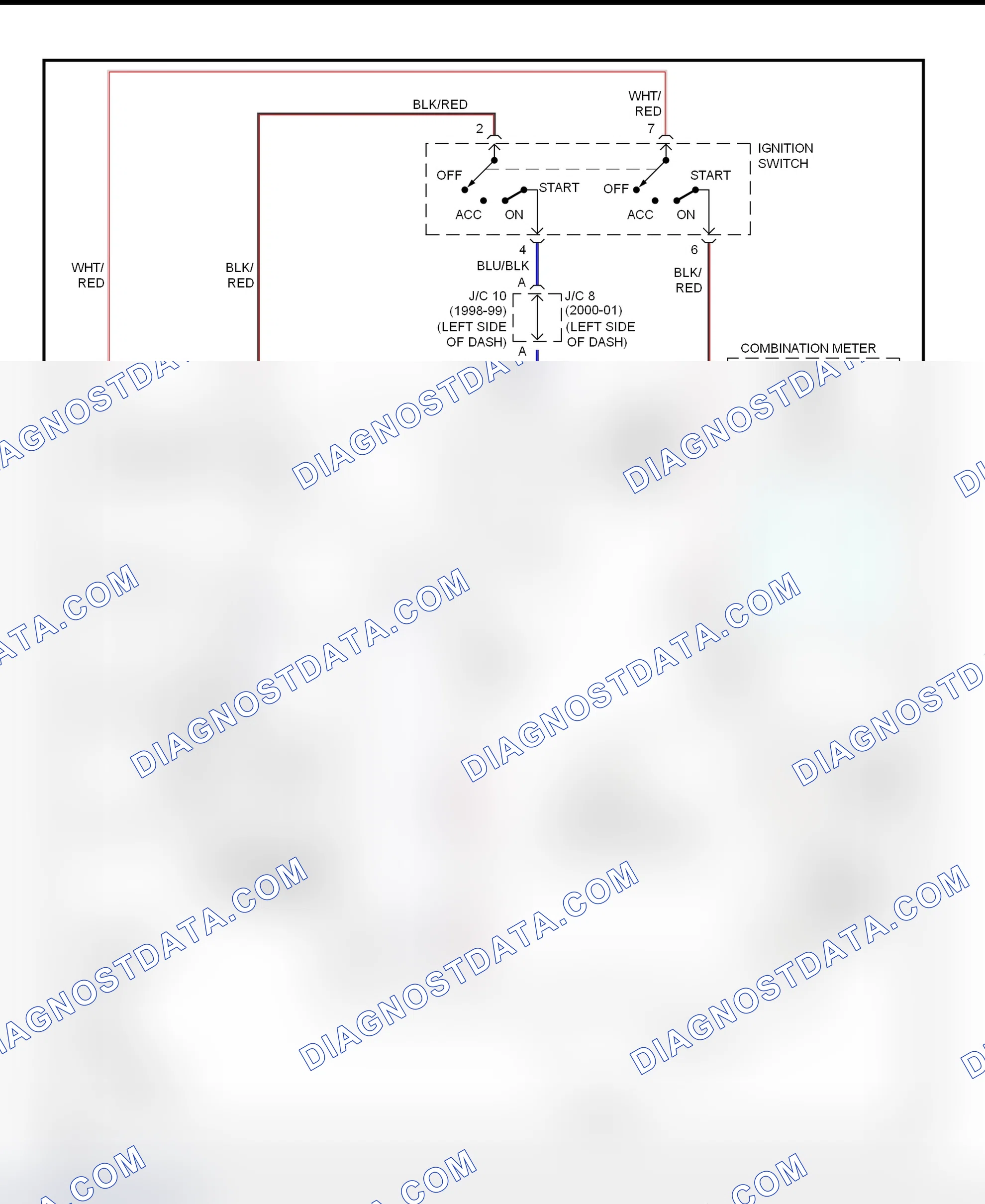 Scheme 14: Charging System Wiring Diagram (Lexus LX470)