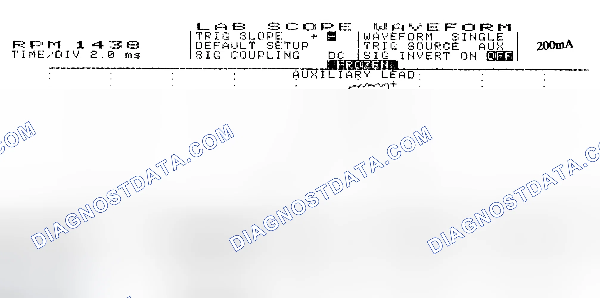 Scheme 15: Single Injector w/Normal Current Flow - Current Pattern