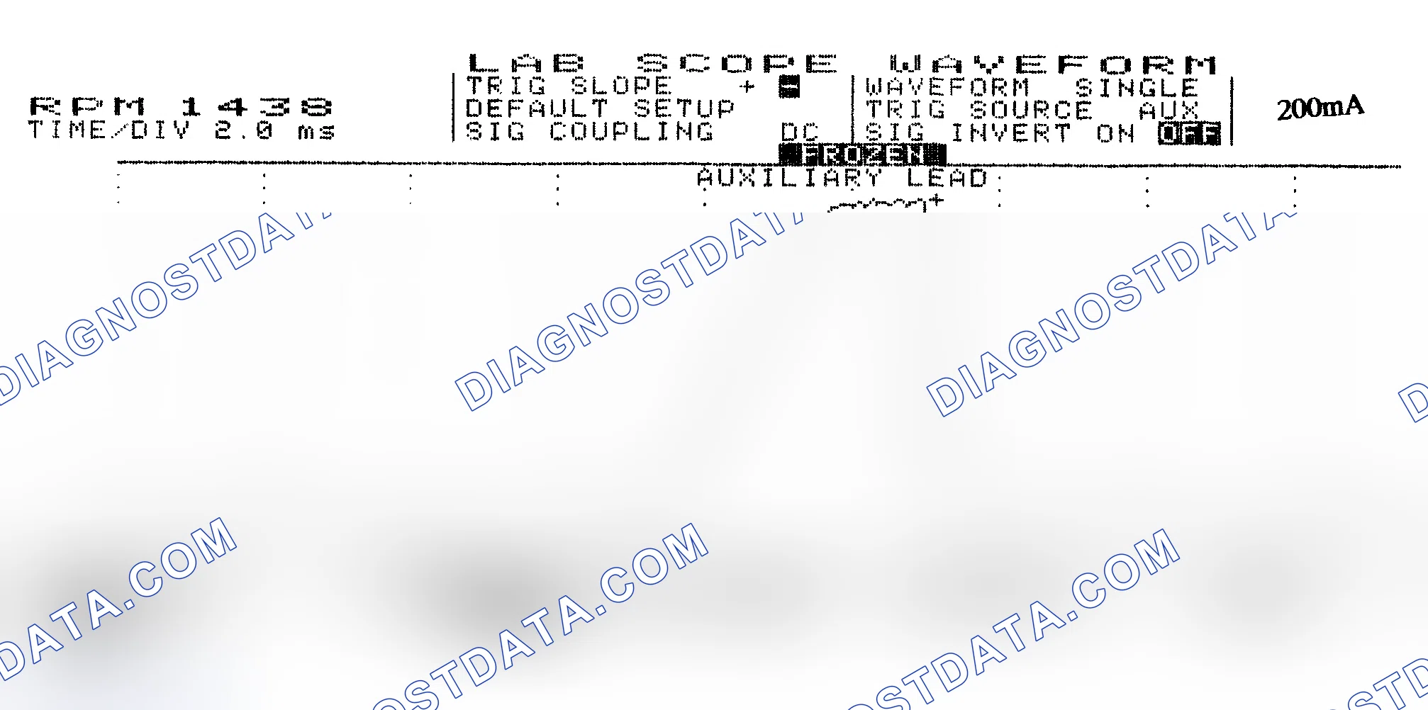 Scheme 15: Single Injector w/Normal Current Flow - Current Pattern