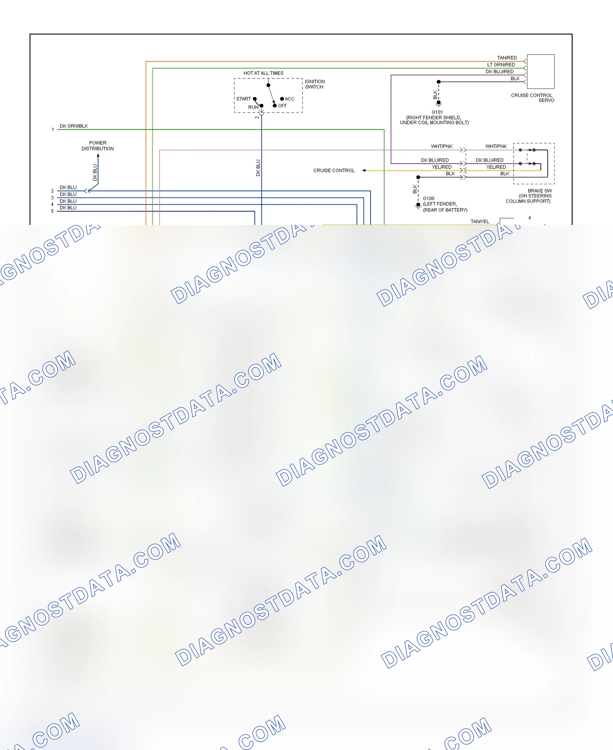 Scheme 11: PCM Wiring Diagram Acclaim, LeBaron Sedan & Spirit 3.0L - (2 Of 2)