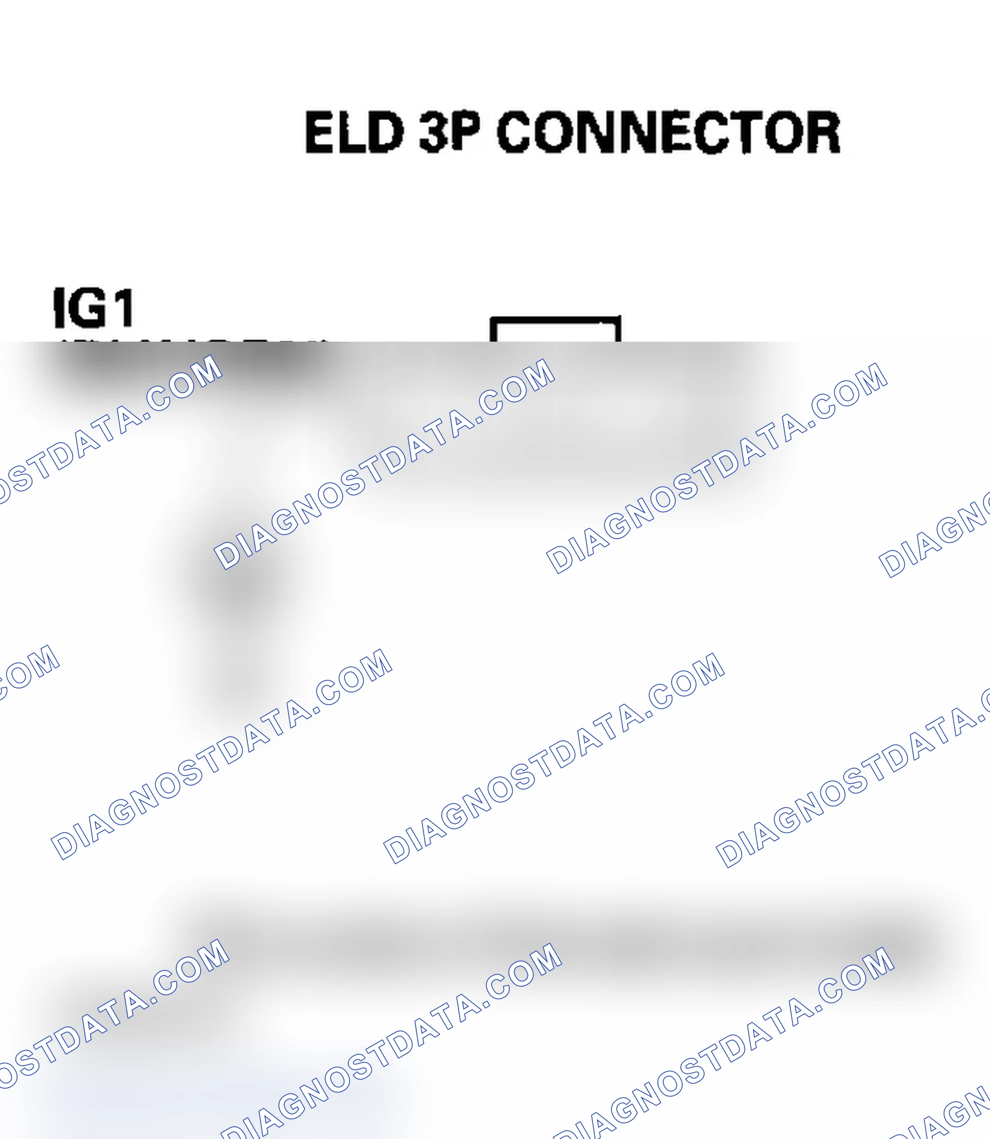 Scheme 191: DTC P1298: ELD Circuit High Voltage (2002-2004 models)
