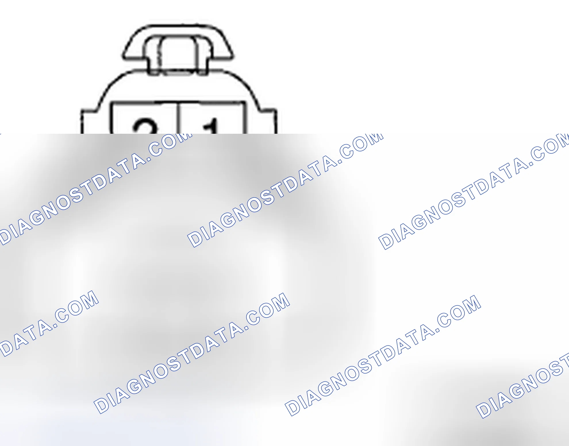 Scheme 423: CRANKSHAFT POSITION SENSOR (METHOD WITH CIRCUIT TESTER)