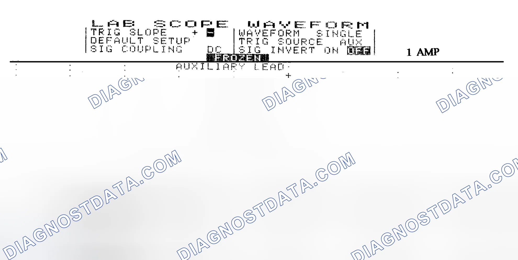 Scheme 20: Single Injector w/Normal Current Flow - Current Pattern