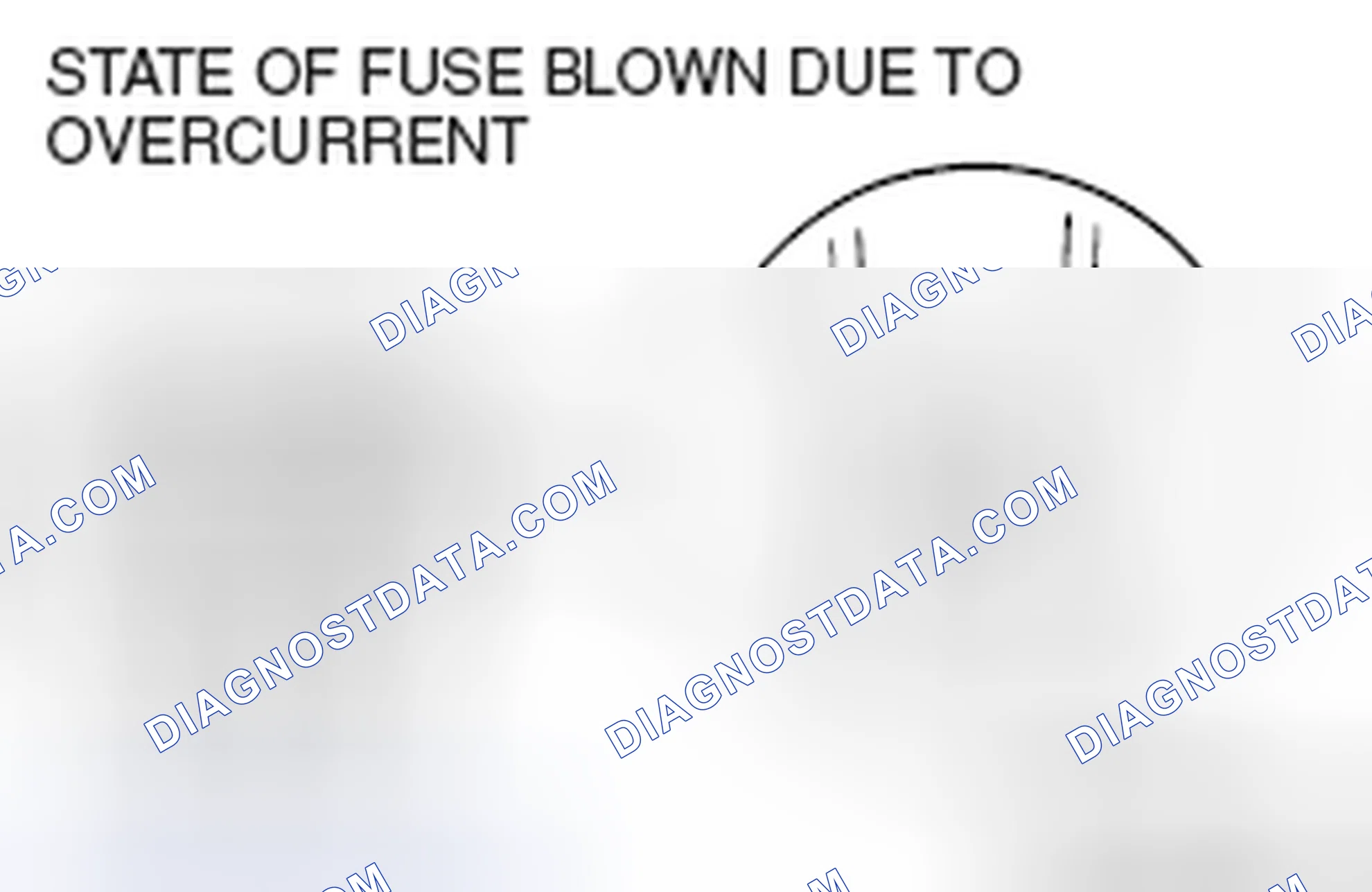Scheme 26: CAUTIONS IN EVENT OF BLOWN FUSE