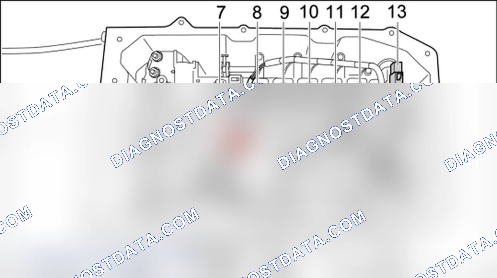 Scheme 118: Installing wiring harness in transmission