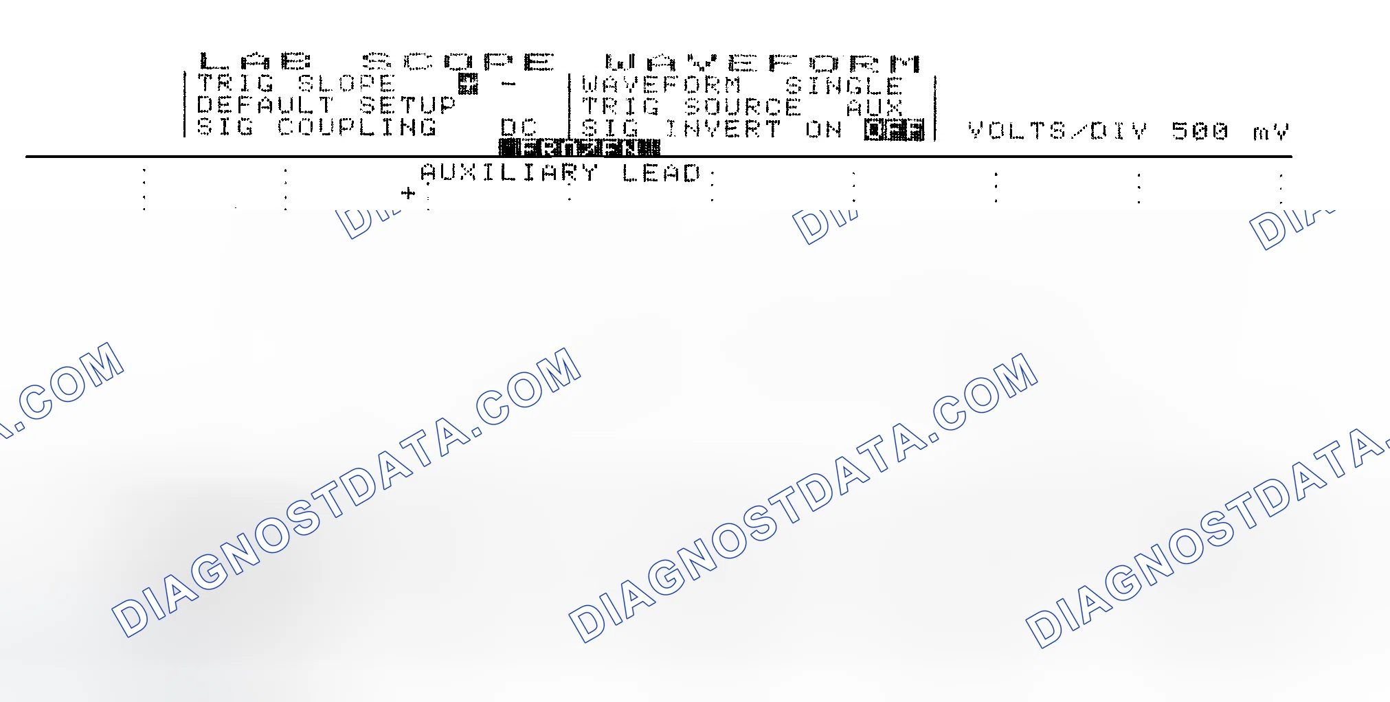 Scheme 14: Single Injector w/Excessive Current Flow - Current Pattern