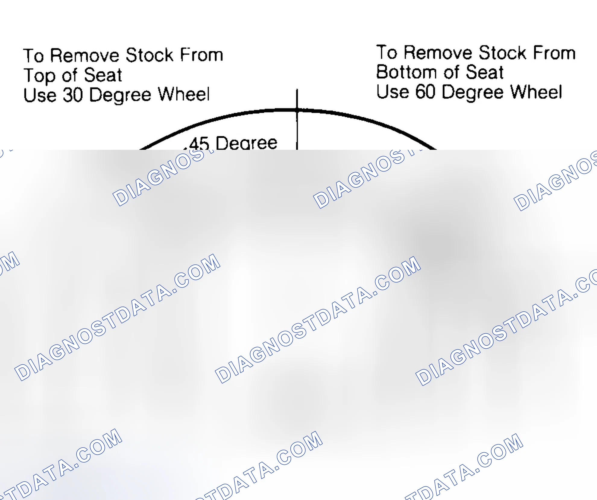 Scheme 19: Adjusting Valve Seat Width