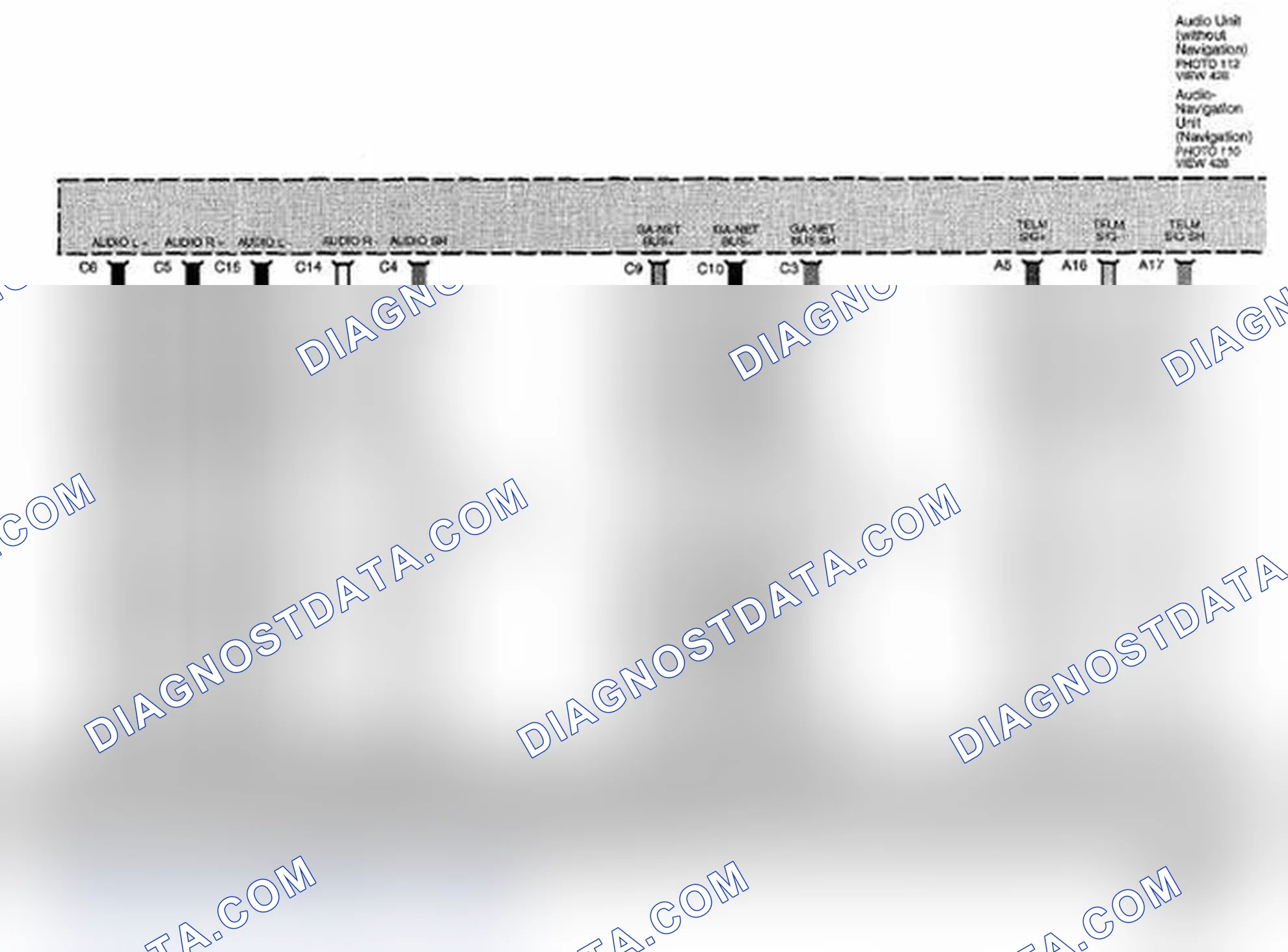 Scheme 341: HFL System Circuit Diagram - HandsFreeLink (Page 152-1)
