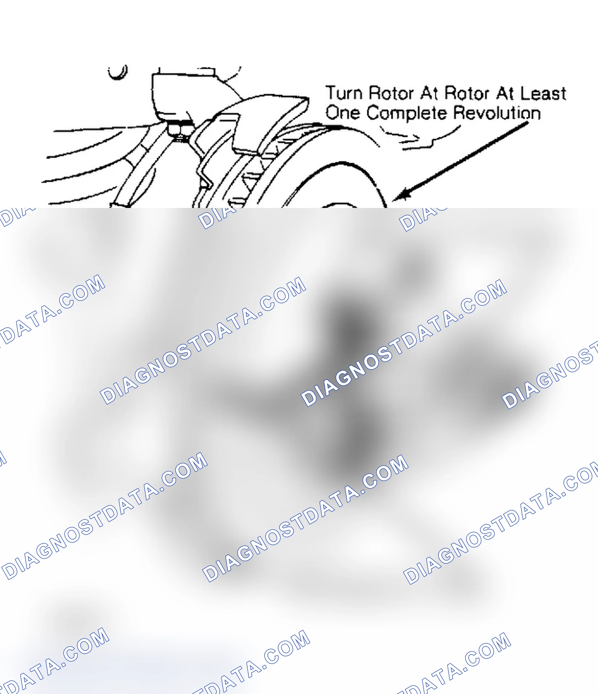 Scheme 12: Checking Rotor Lateral Runout