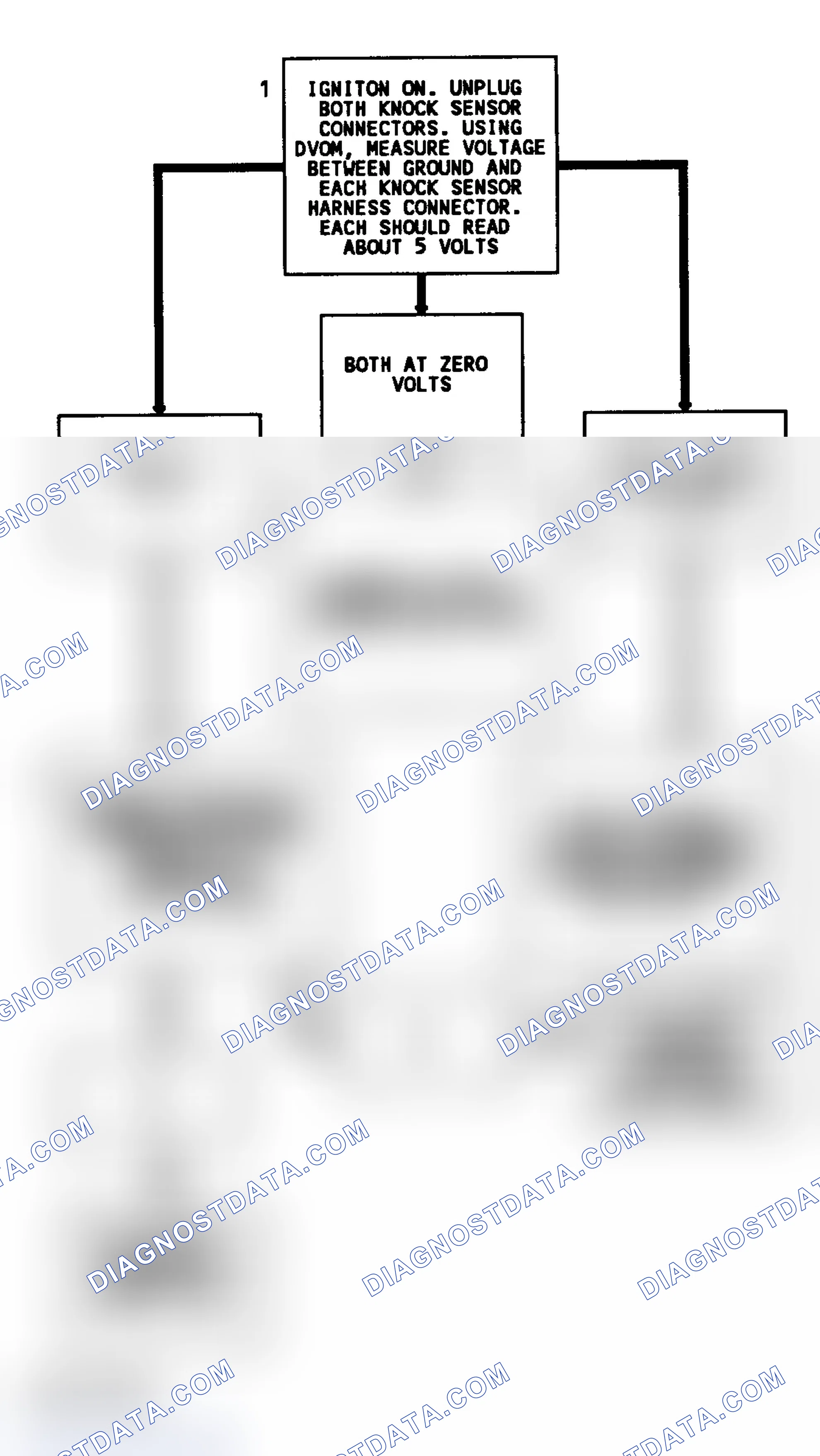 Scheme 279: CODE 39, Flowchart, Knock Sensor Circuit Shorted (4.3L S & T Series W/ M/T)