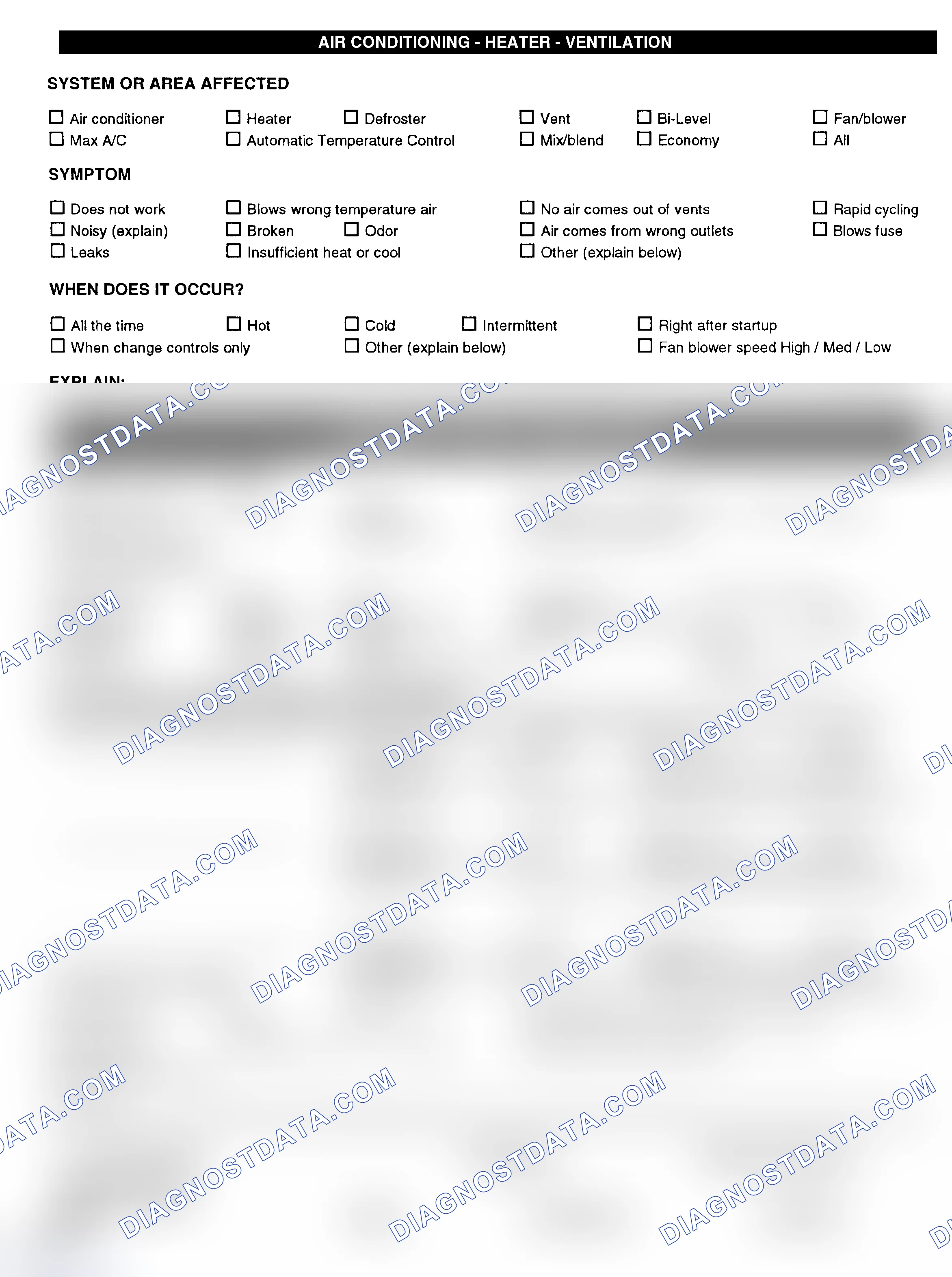 Scheme 4: Symptom Check List - Page 3