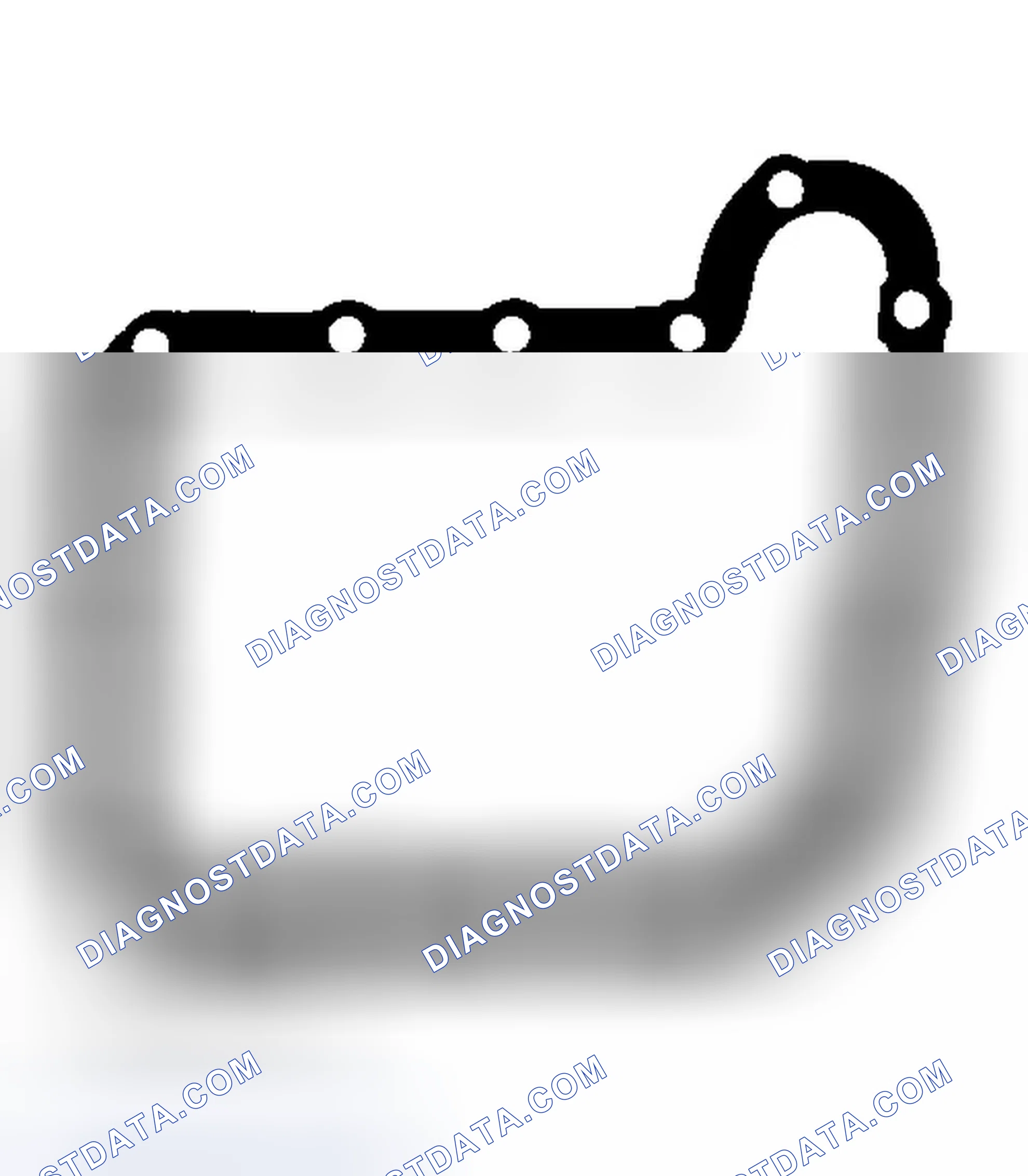 Scheme 51: Identifying Oil Pan Gasket (LA4A-EL)
