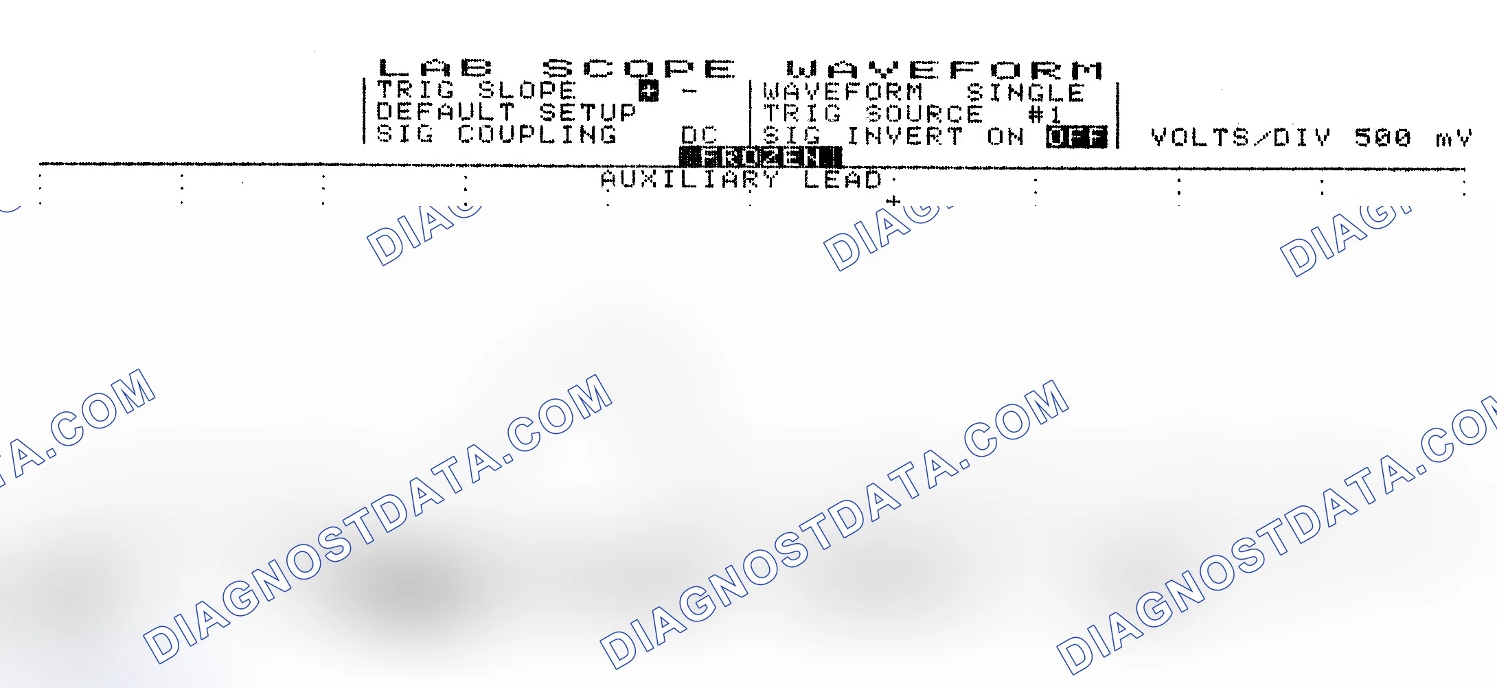 Scheme 10: Single Injector w/Excessive Current Flow - Current Pattern