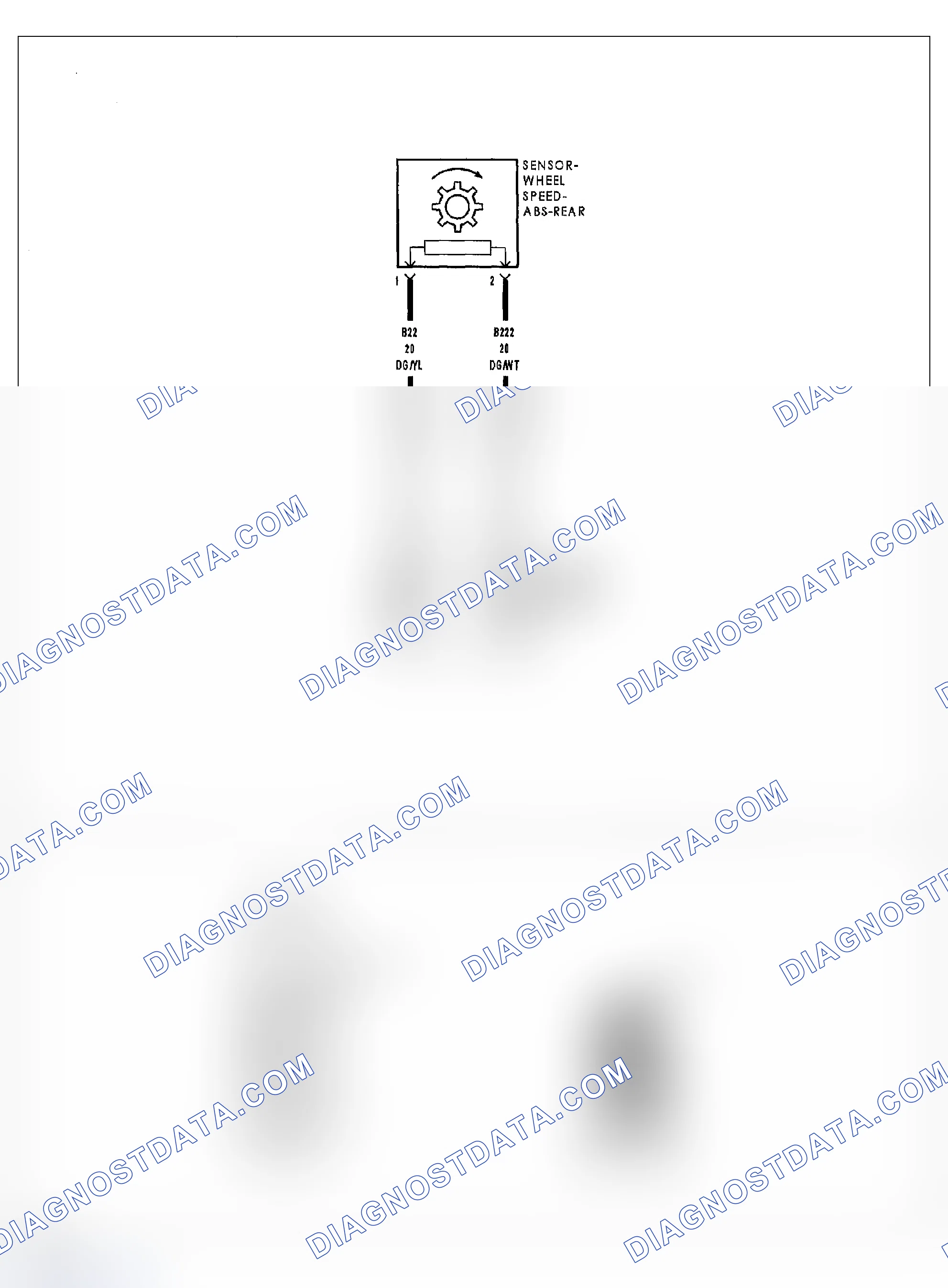 Scheme 192: P1064-RIGHT FRONT OUTLET VALVE CONTROL CIRCUIT LOW
