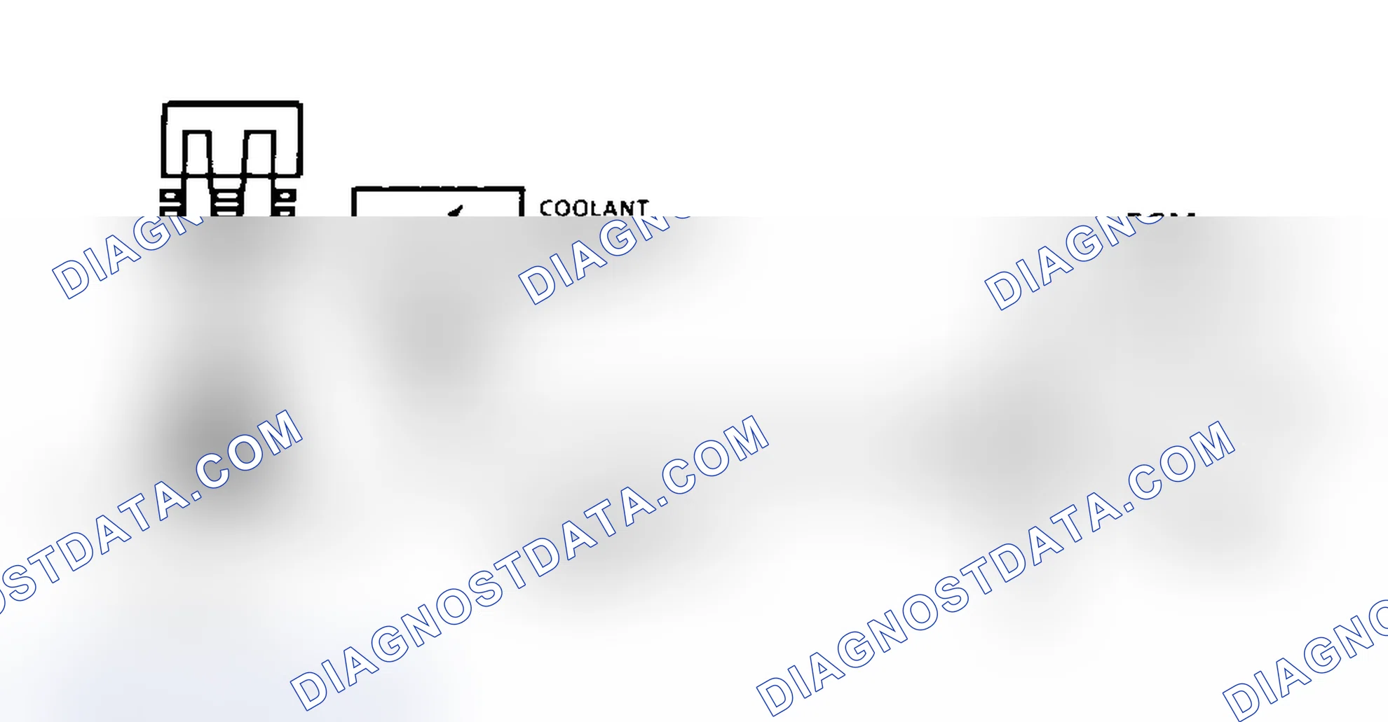 Scheme 191: Code 14 Schematic (Signal Voltage Low) Coolant Temperature Sensor