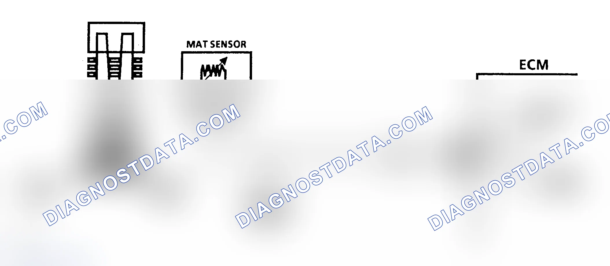 Scheme 528: Code 23 Schematic, MAT Sensor Voltage High ("J" Body)