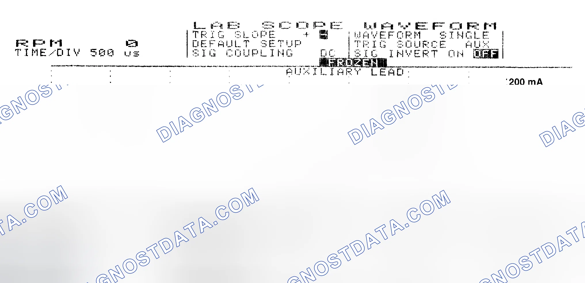 Scheme 17: Single Injector w/Normal Current Flow - Current Pattern