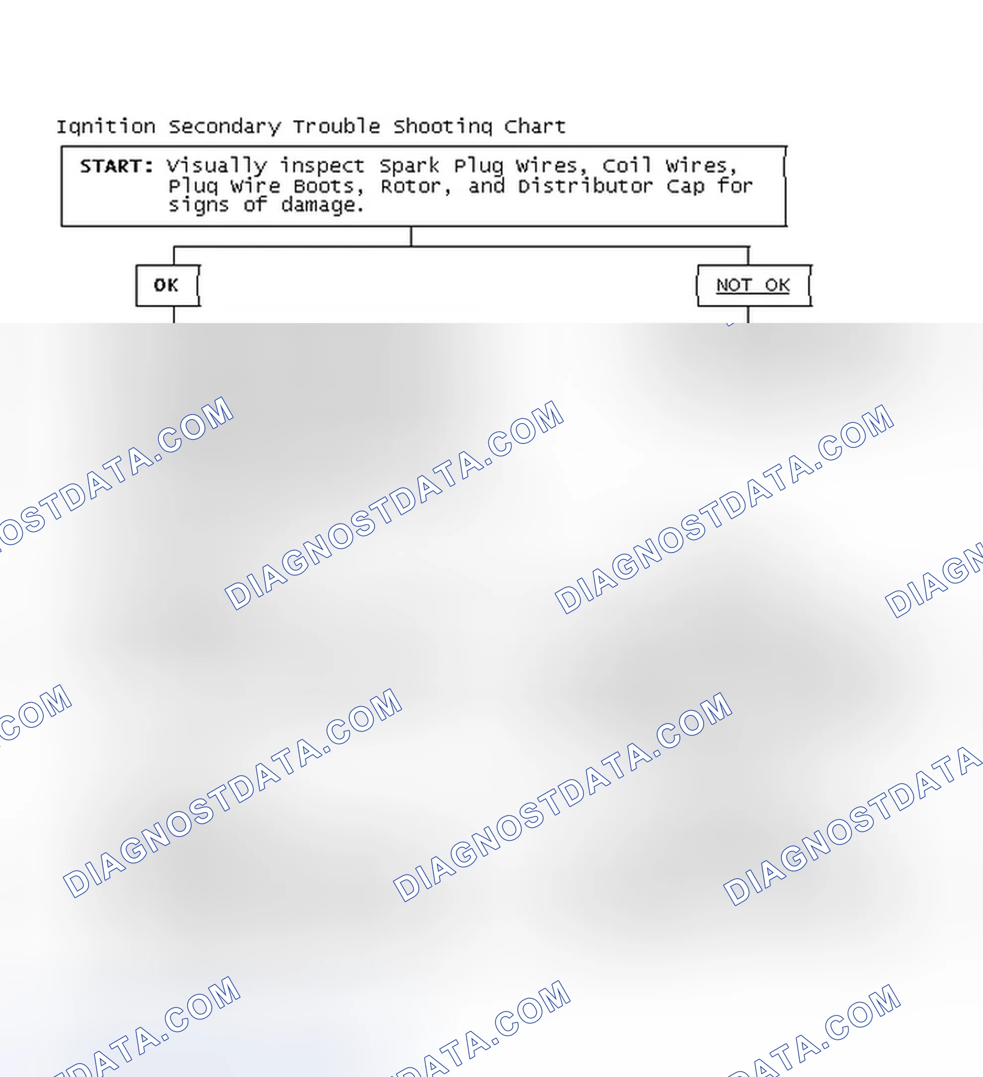 Scheme 1: Ignition Secondary Trouble Shooting Chart
