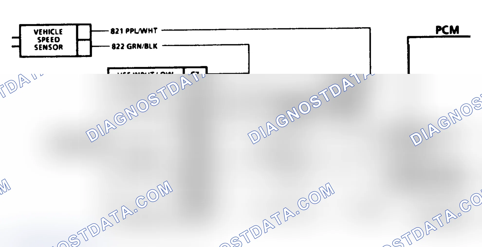 Scheme 18: Code 24, Schematic ("S" & "T" Series Utility Vehicles M/T) Vehicle Speed Sensor